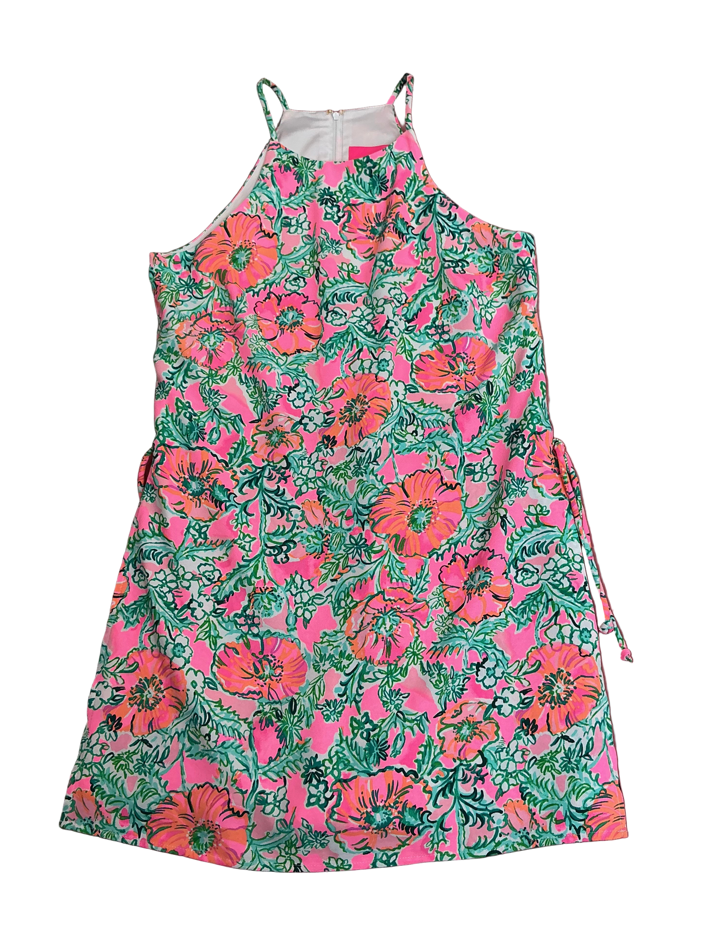 Lilly Pulitzer NWT Pearl Romper Soleil Pink Perfect Poppy - Size 6