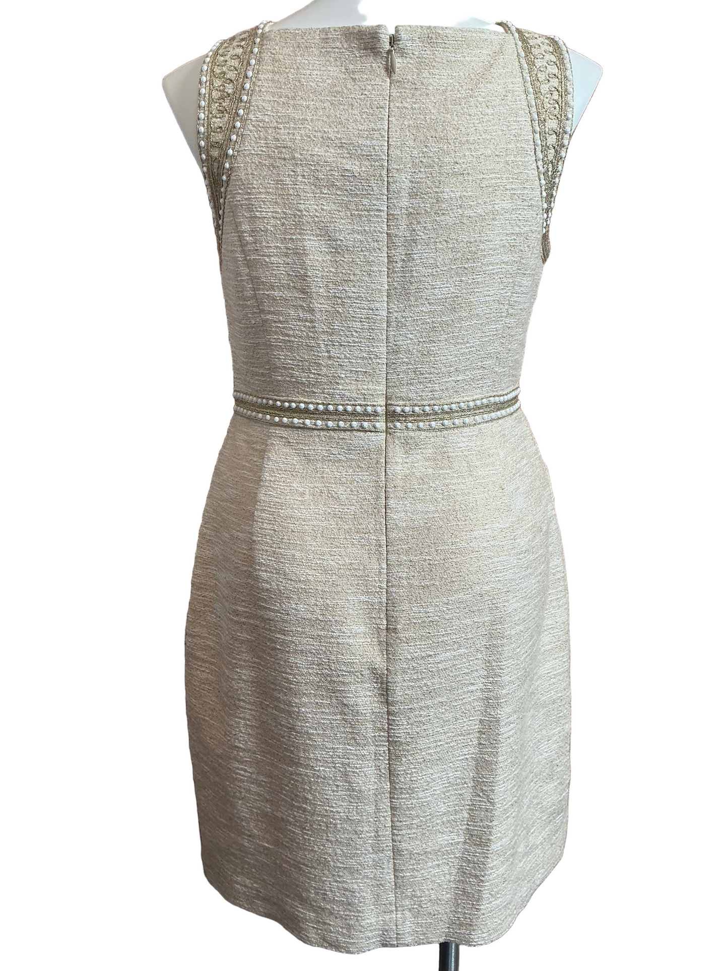 Lilly Pulitzer NWT Dana Shift Gold Metallic Resort Boucle