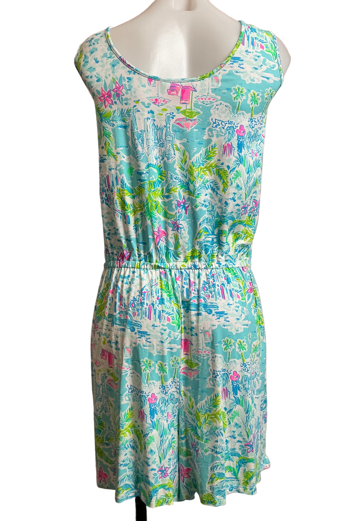Lilly Pulitzer NWT Analee Romper Multi What A Lovely Place - Size XL