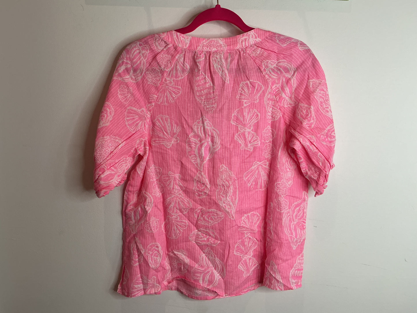 Lilly Pulitzer NWT - Carpina Top - Rousseau Pink Cool As Shell - Size XS