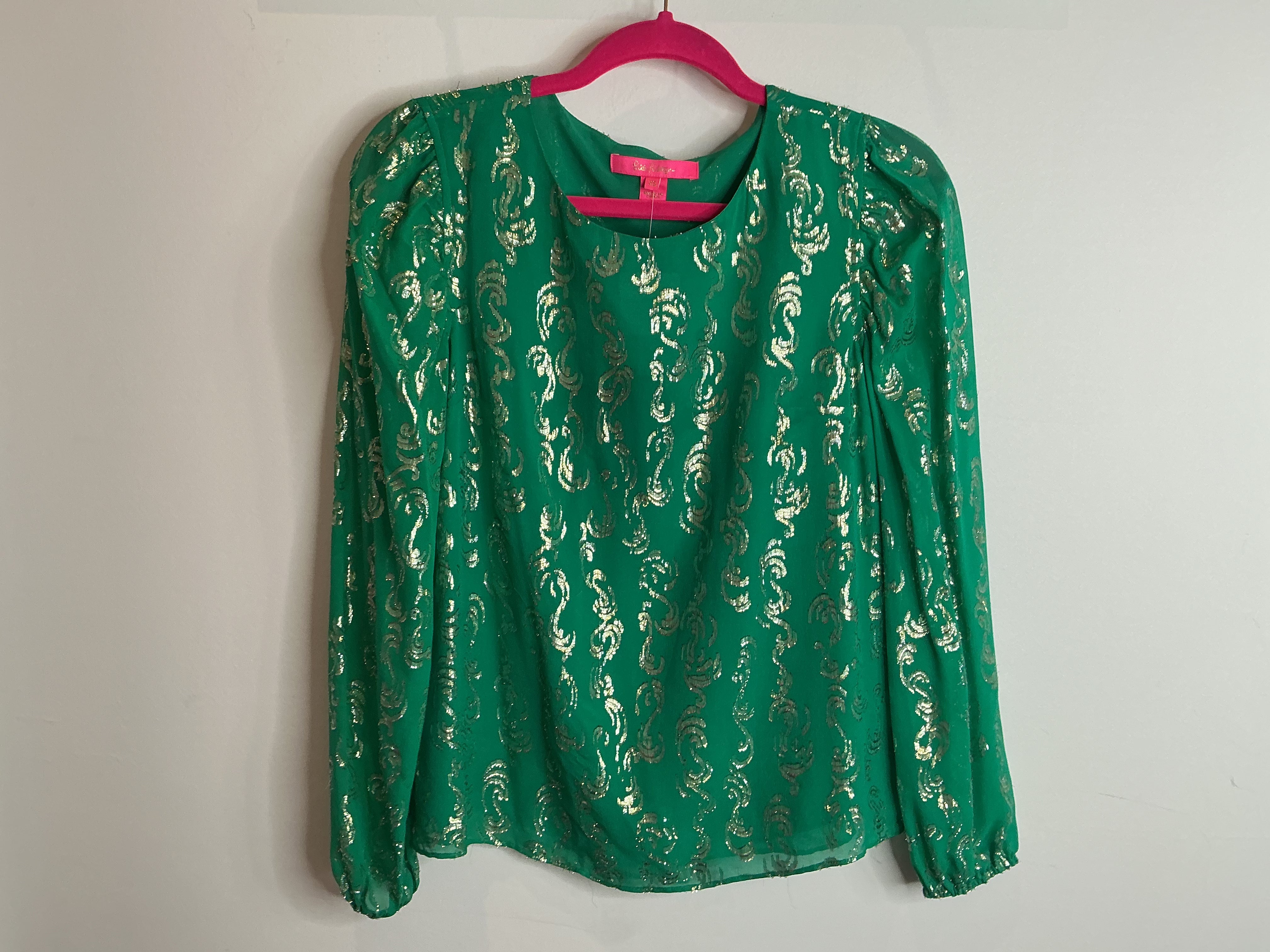 Lilly Pulitzer Long Sleeve Top - Size XS