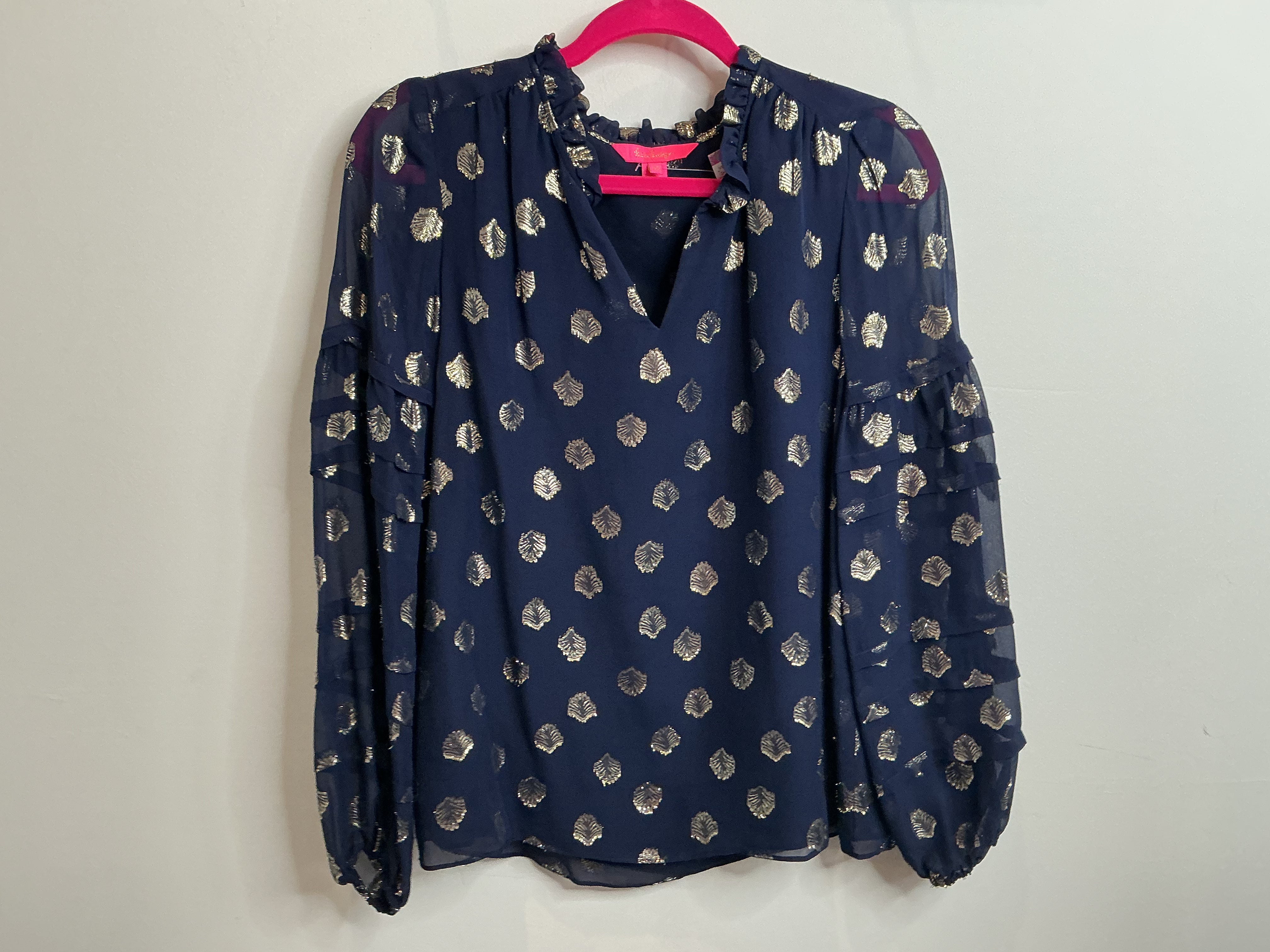 Lilly Pulitzer Long Sleeve Top - Size XS