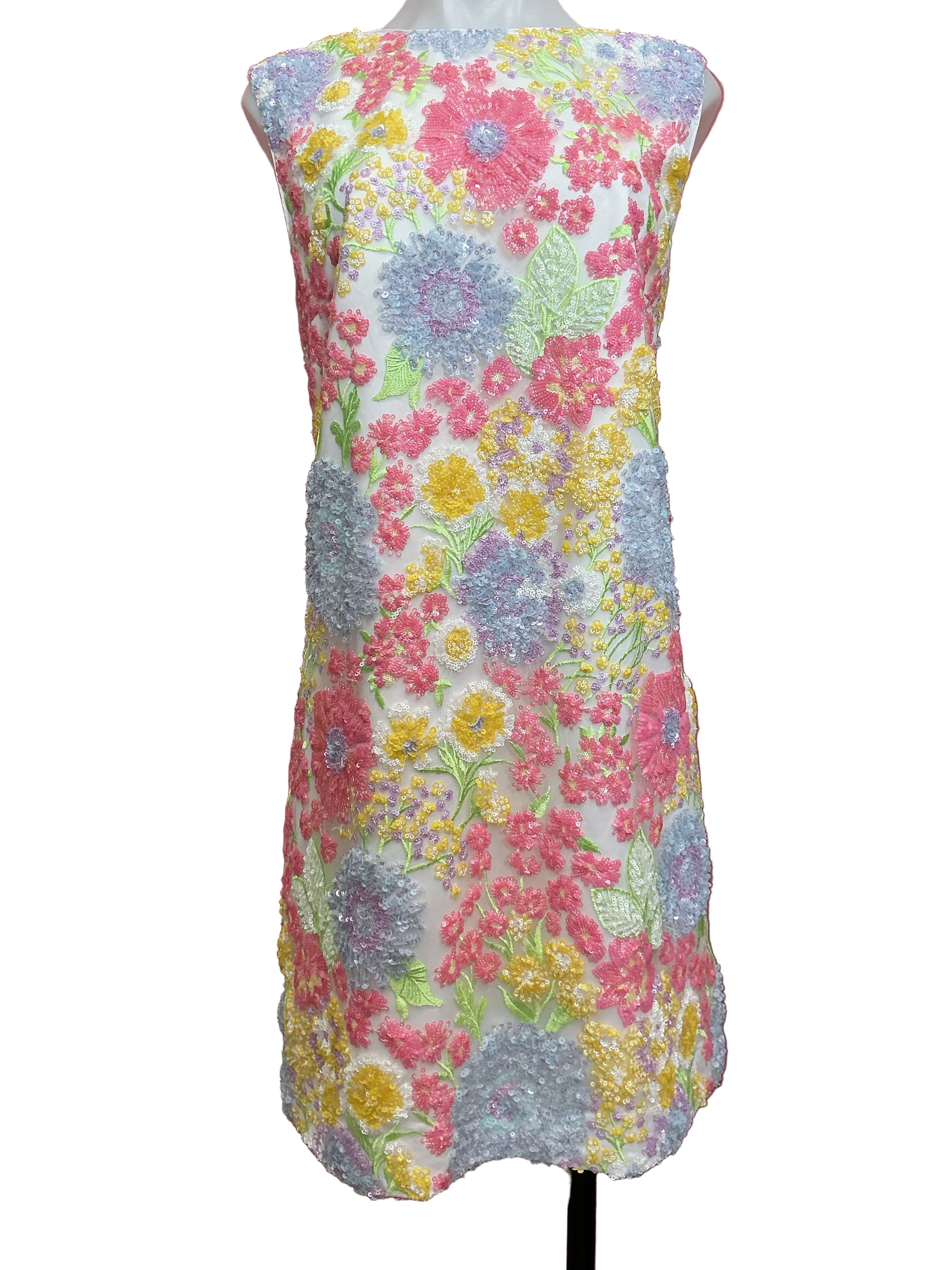 Lilly Pulitzer NWT Airbella Sequin Shift Multi View From A Via Sequi - Size 16