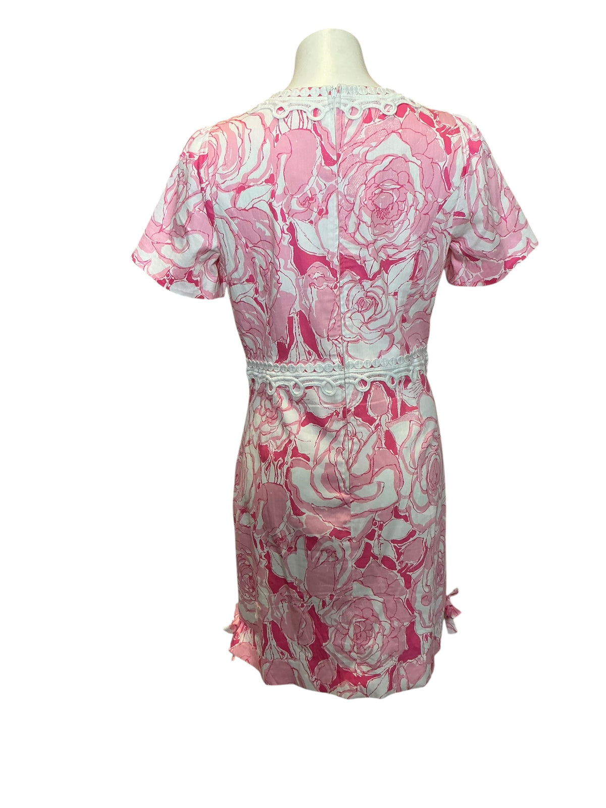 Lilly Pulitzer Evita Shift Dress Confetti Pink Rosanna - Size 10