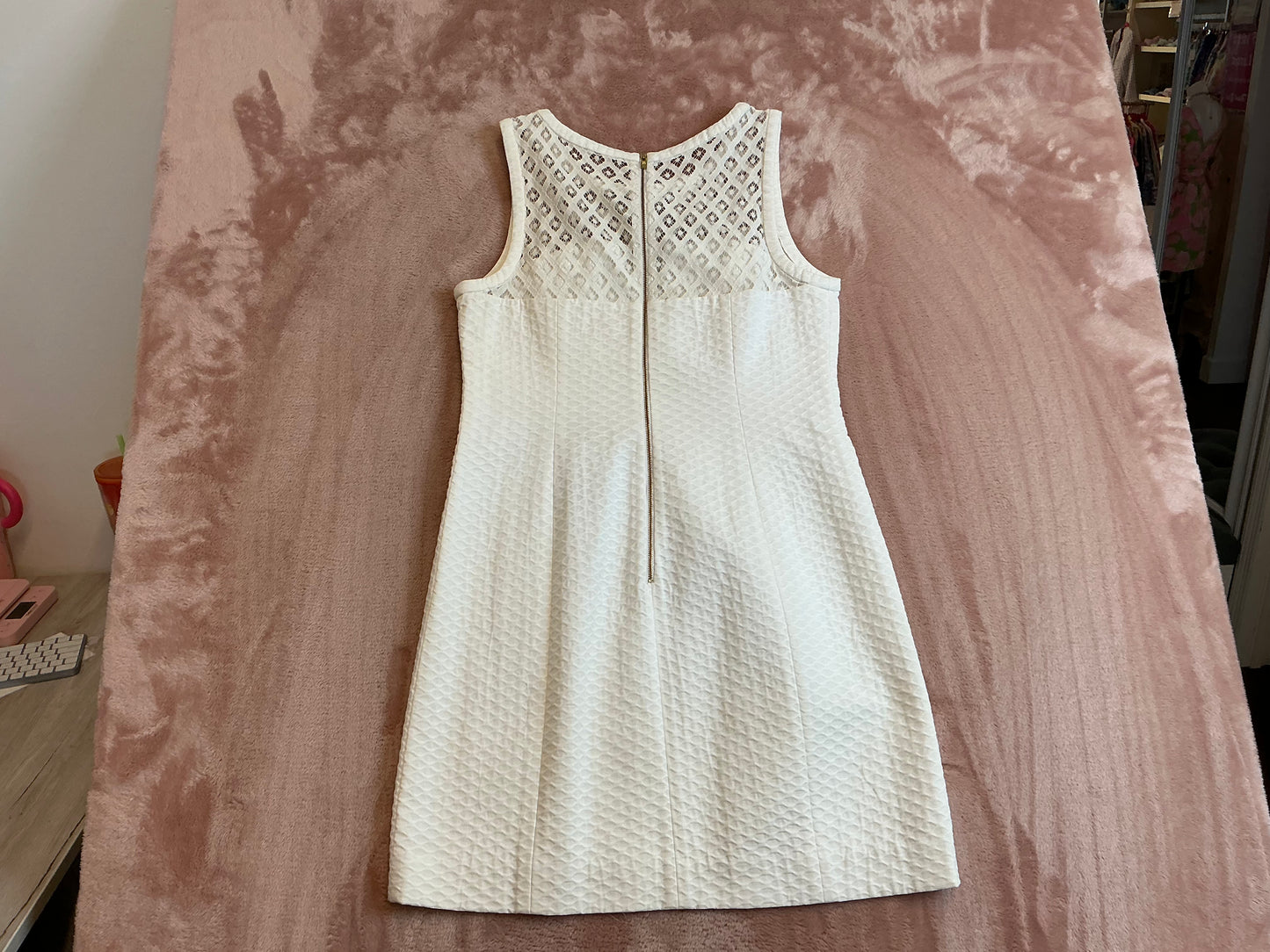 Lilly Pulitzer NWT vandalia shift resort white Dress - Size 10