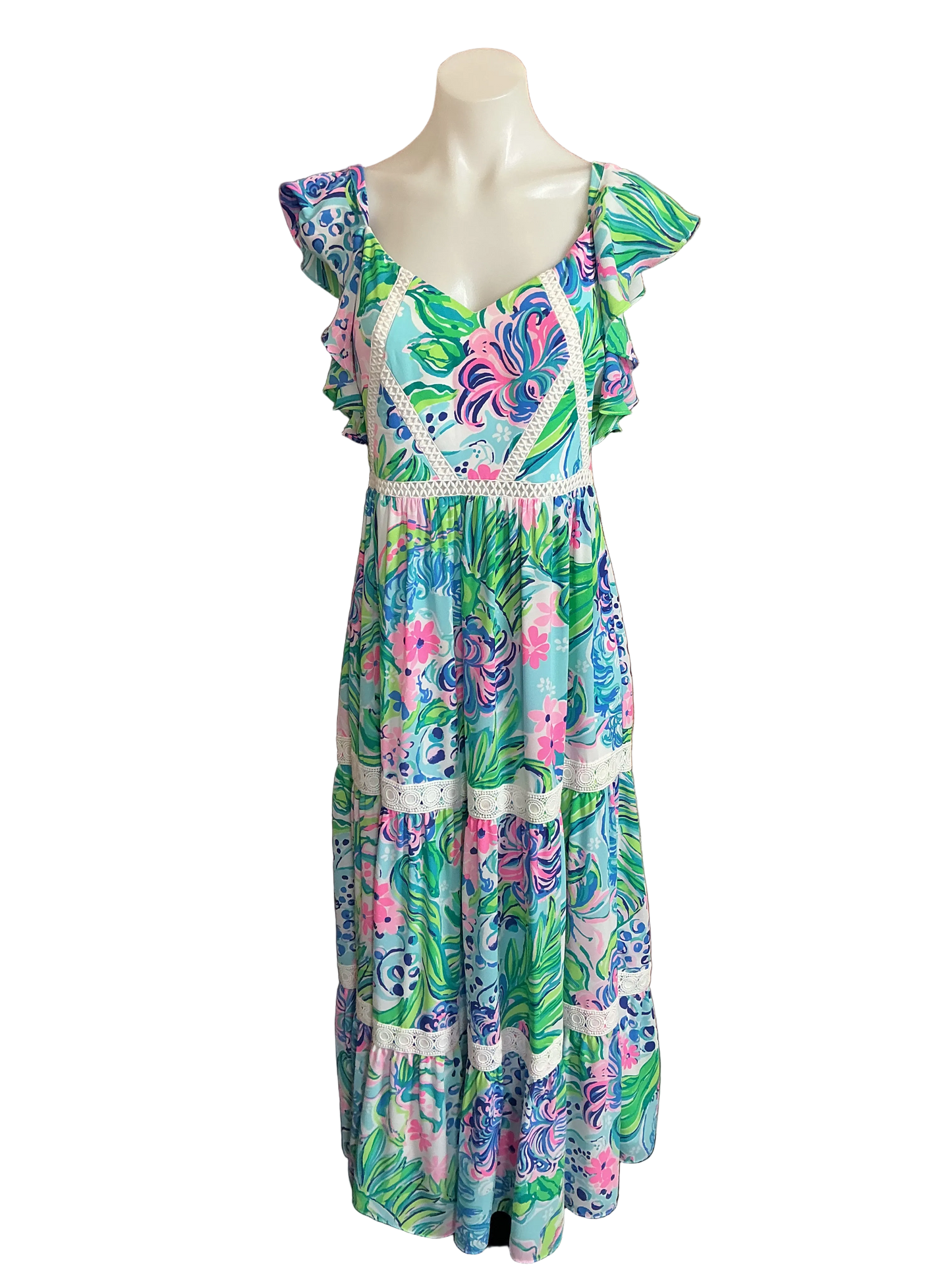 Lilly Pulitzer Maxi Dress - Size 4