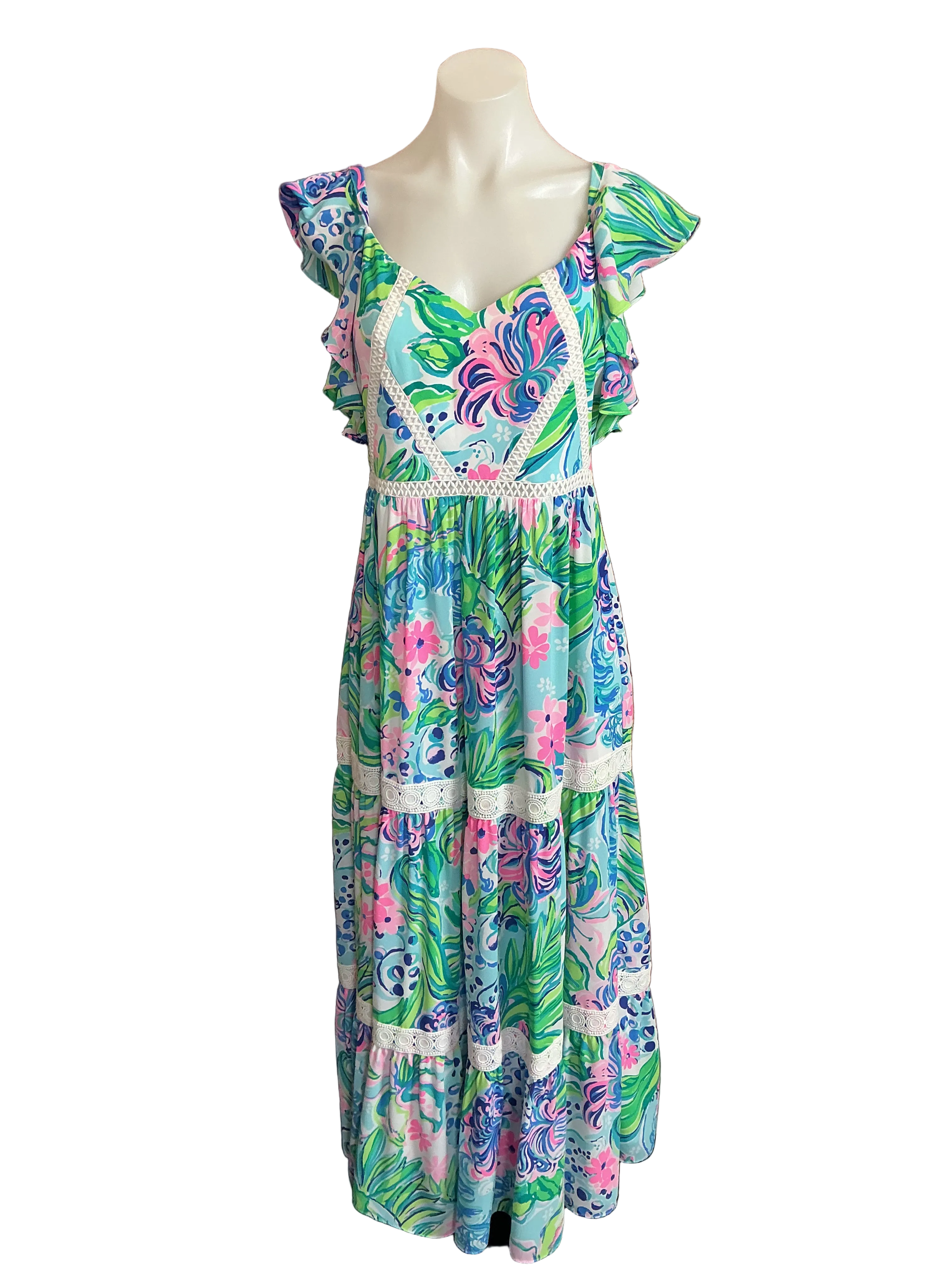 Lilly Pulitzer Maxi Dress - Size 4