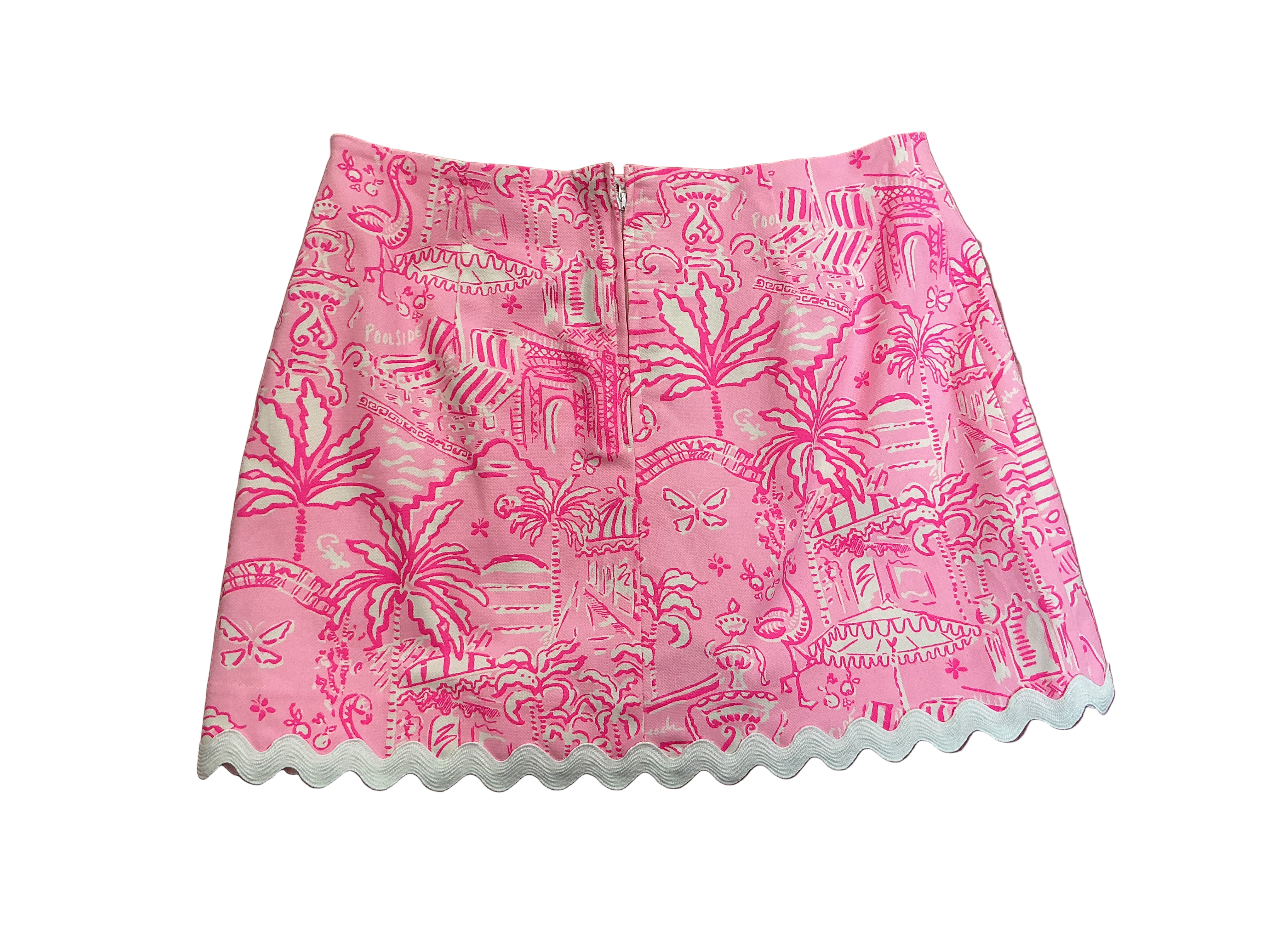 Lilly Pulitzer NWT Michelina Mini Skort Conch Shell Pink Pennys Playground - Size 0