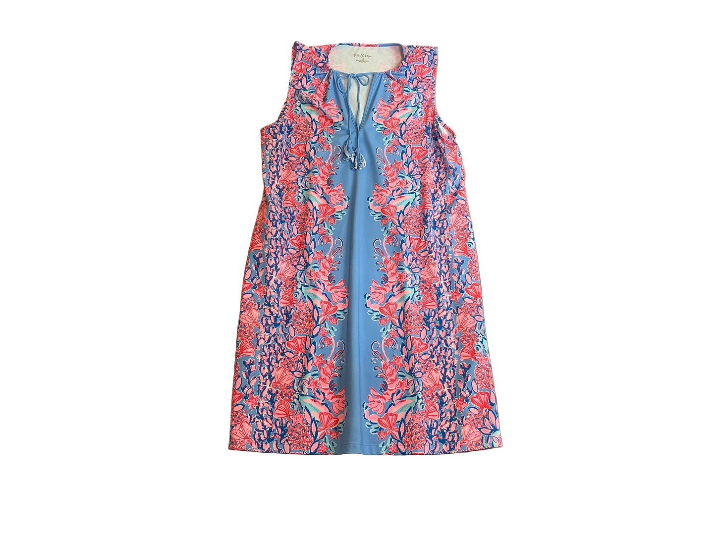 Lilly Pulitzer NWT Johana coverup blue peri Shrimply the best coverup Size - Size M