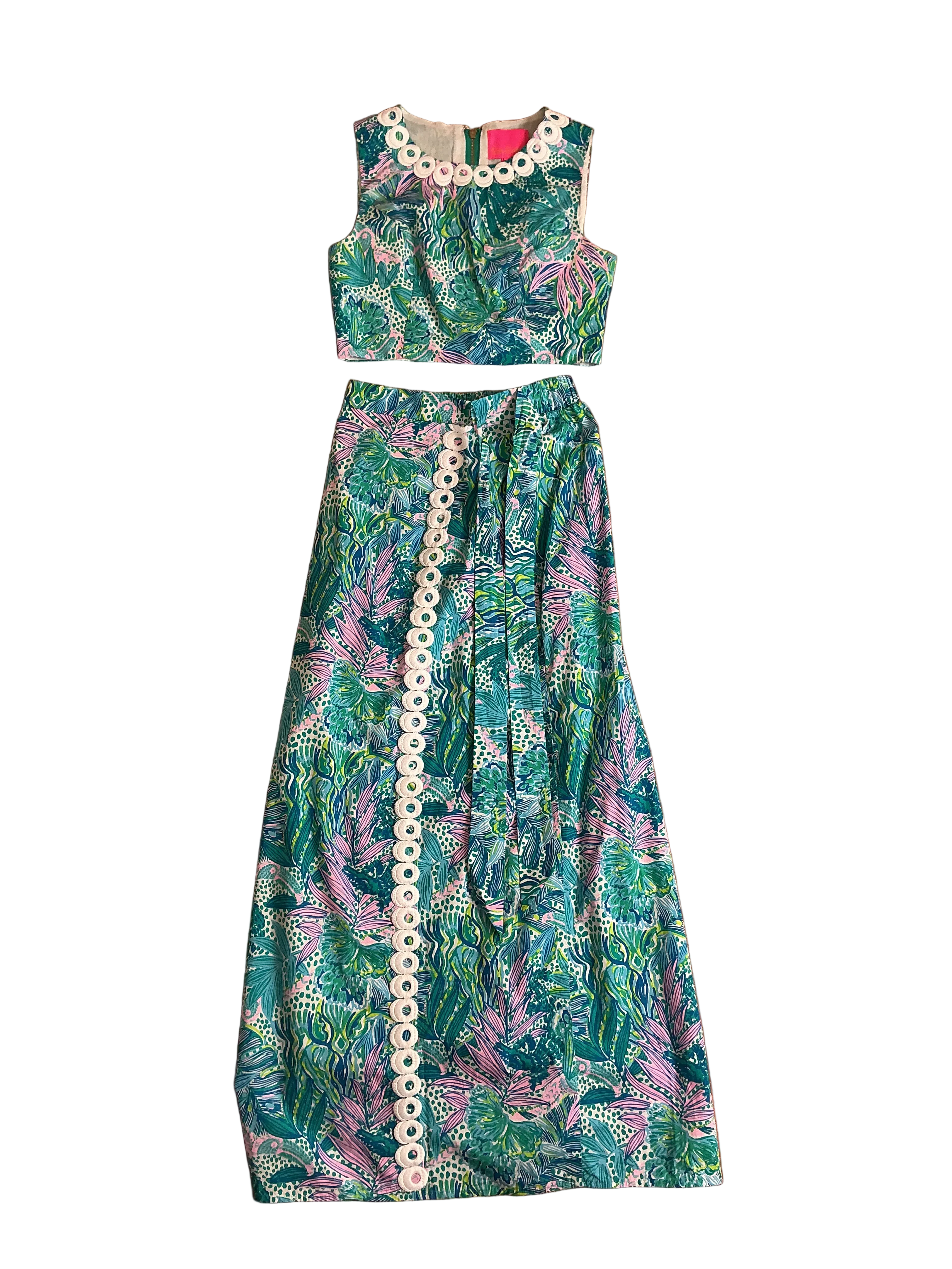 Lilly Pulitzer Top & Skirt Set - Size 00