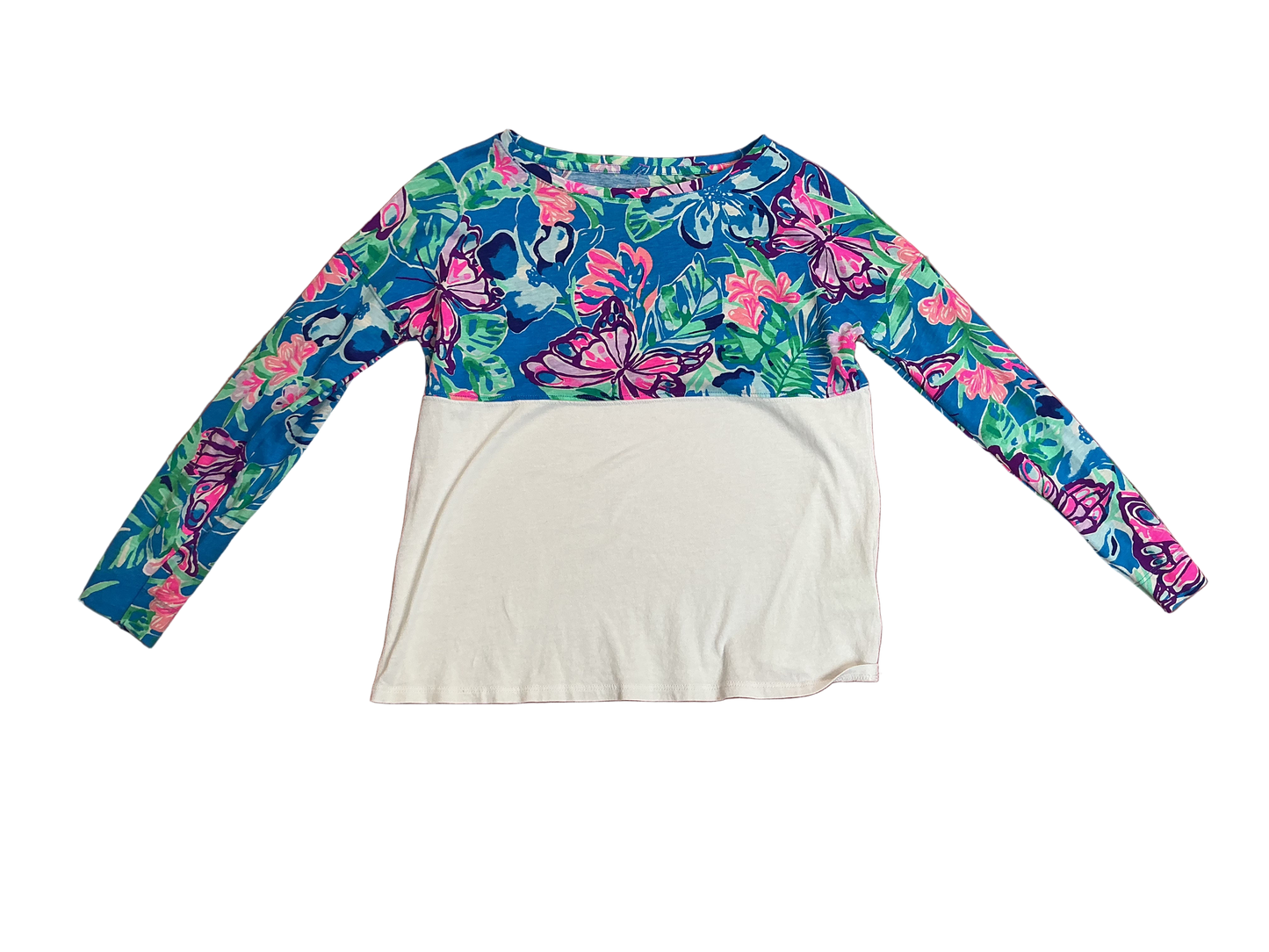 Lilly Pulitzer Girls Long Sleeve Top - Size L (8-10)