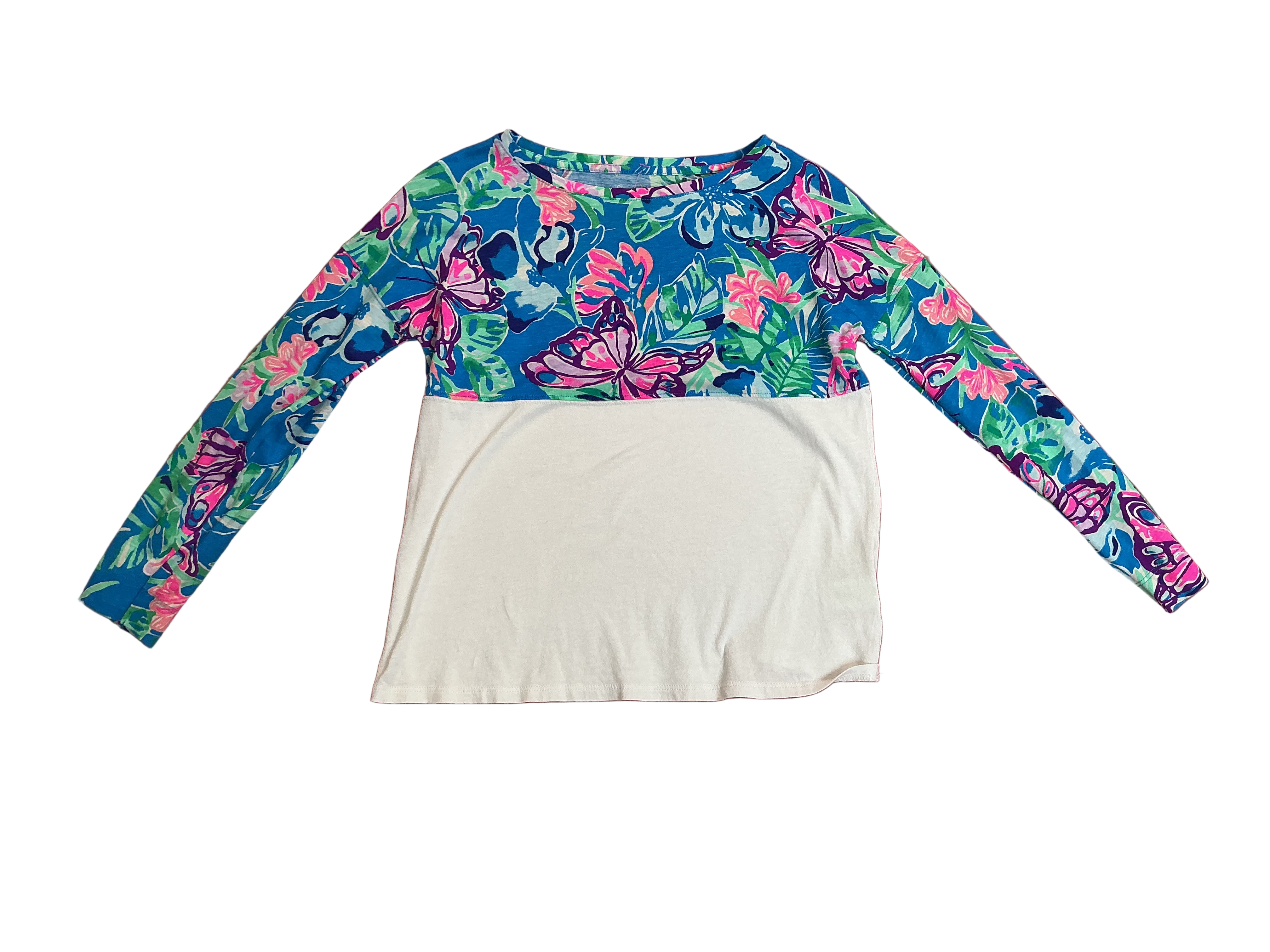 Lilly Pulitzer Girls Long Sleeve Top - Size L (8-10)