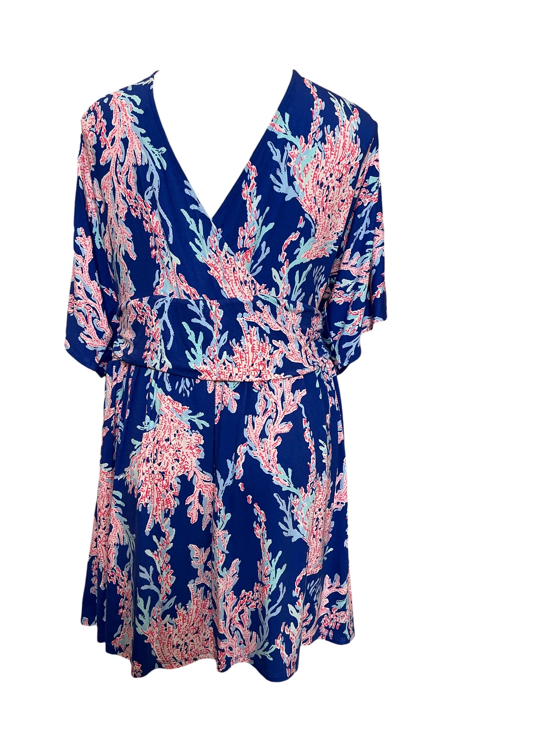 Lilly Pulitzer NWT Parigi Skorts Romper Borealis Blue Swim On Over