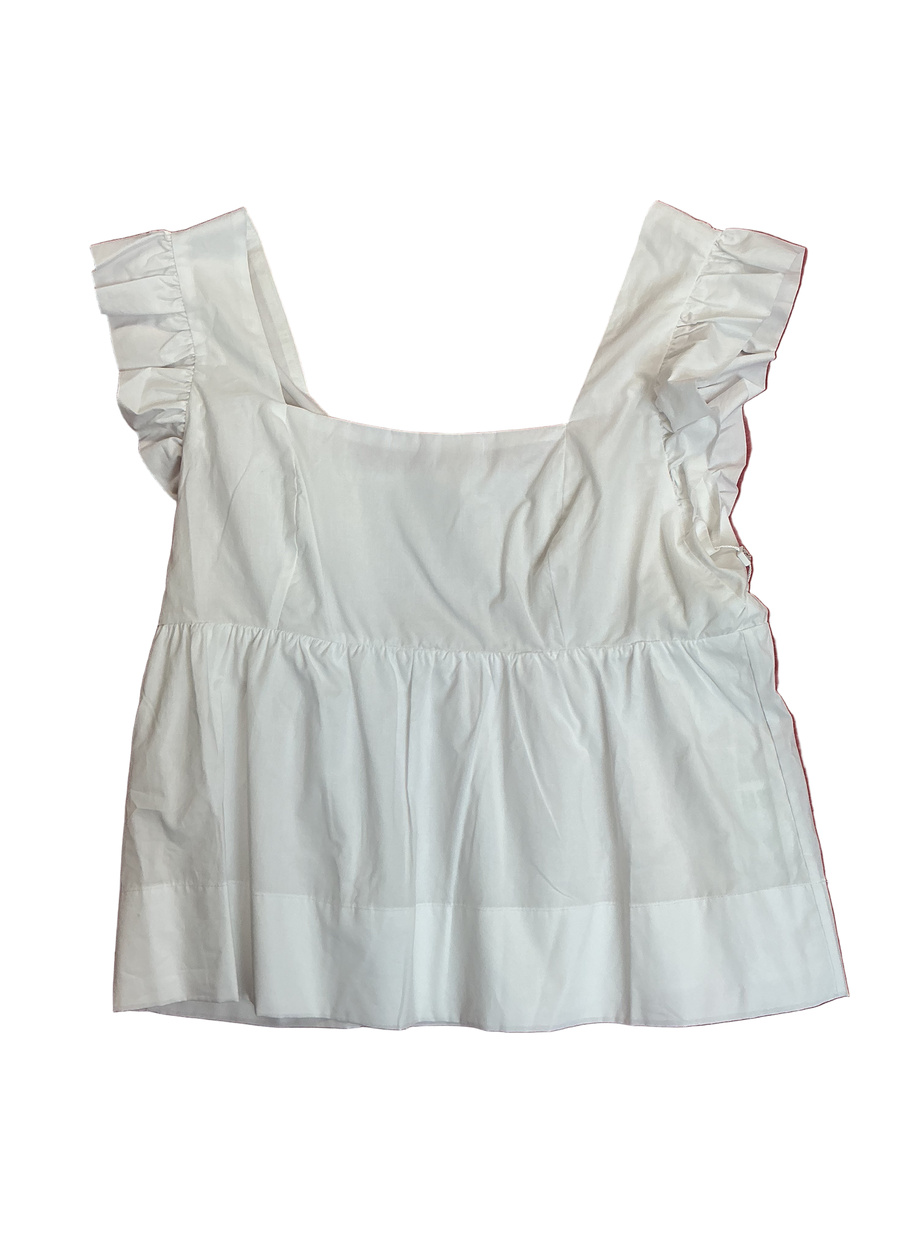 Lilly Pulitzer NWT Tiana Babydoll Cotton Top Resort White - Size 12