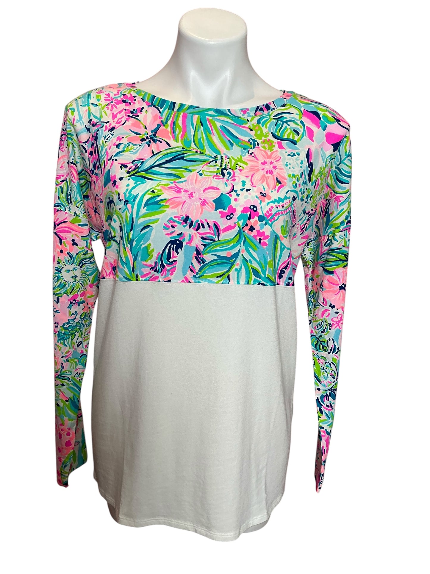 Lilly Pulitzer Finn Top Lilly’s Favorite Things Size Small