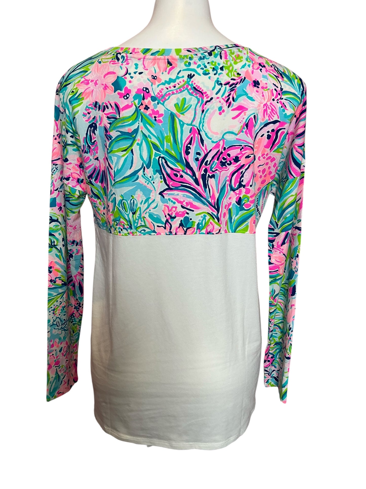 Lilly Pulitzer Finn Top Lilly’s Favorite Things Size Small