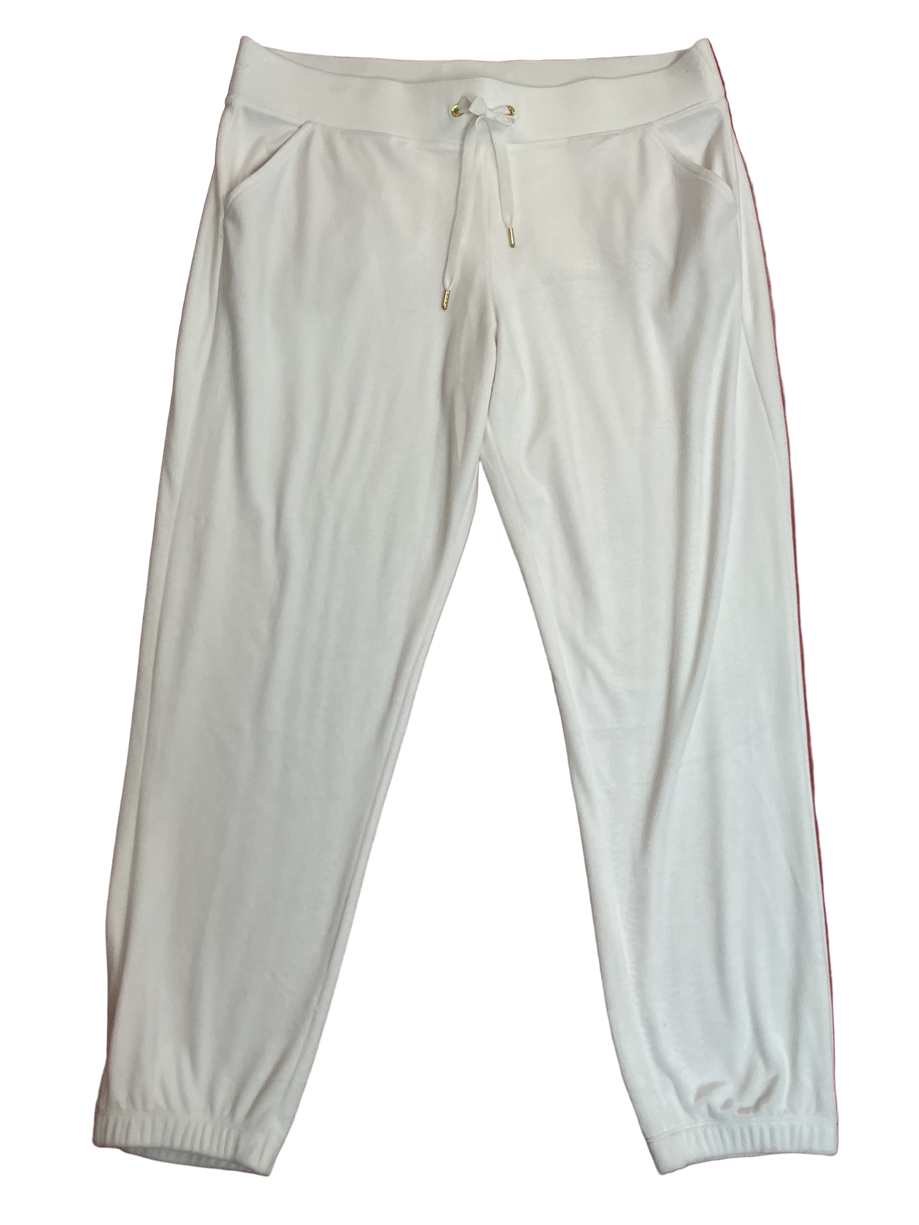 Lilly Pulitzer NWT Mallie Velour Pant Coconut - Size XL