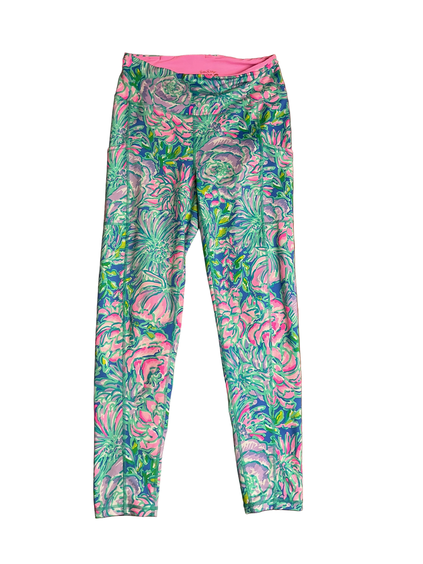 Lilly Pulitzer Luxletic Weekender High Rise Leggings - Size M