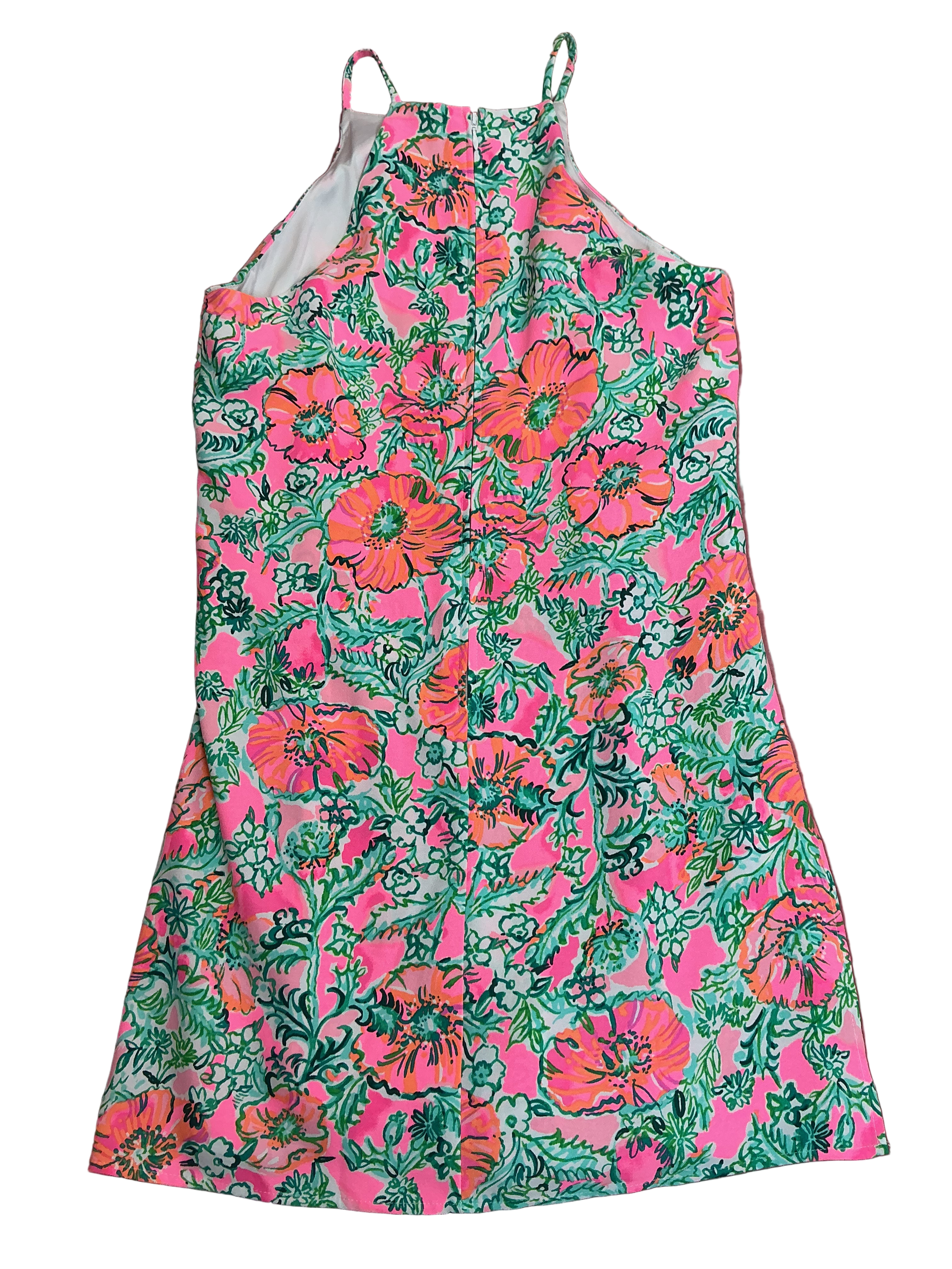 Lilly Pulitzer NWT Pearl Romper Soleil Pink Perfect Poppy - Size 6
