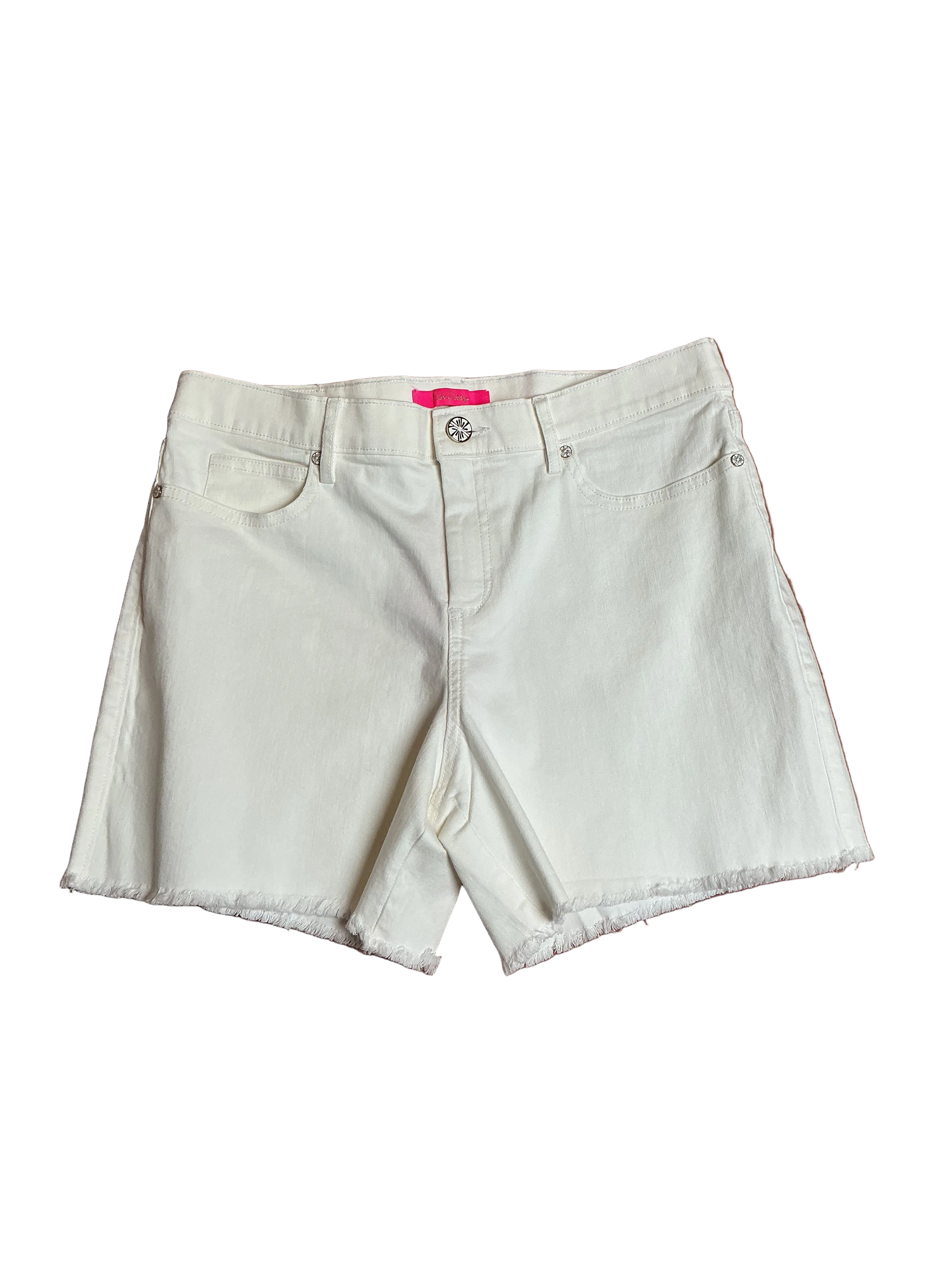 Lilly Pulitzer NWT Jennica High Rise Short Resort White - Size 10