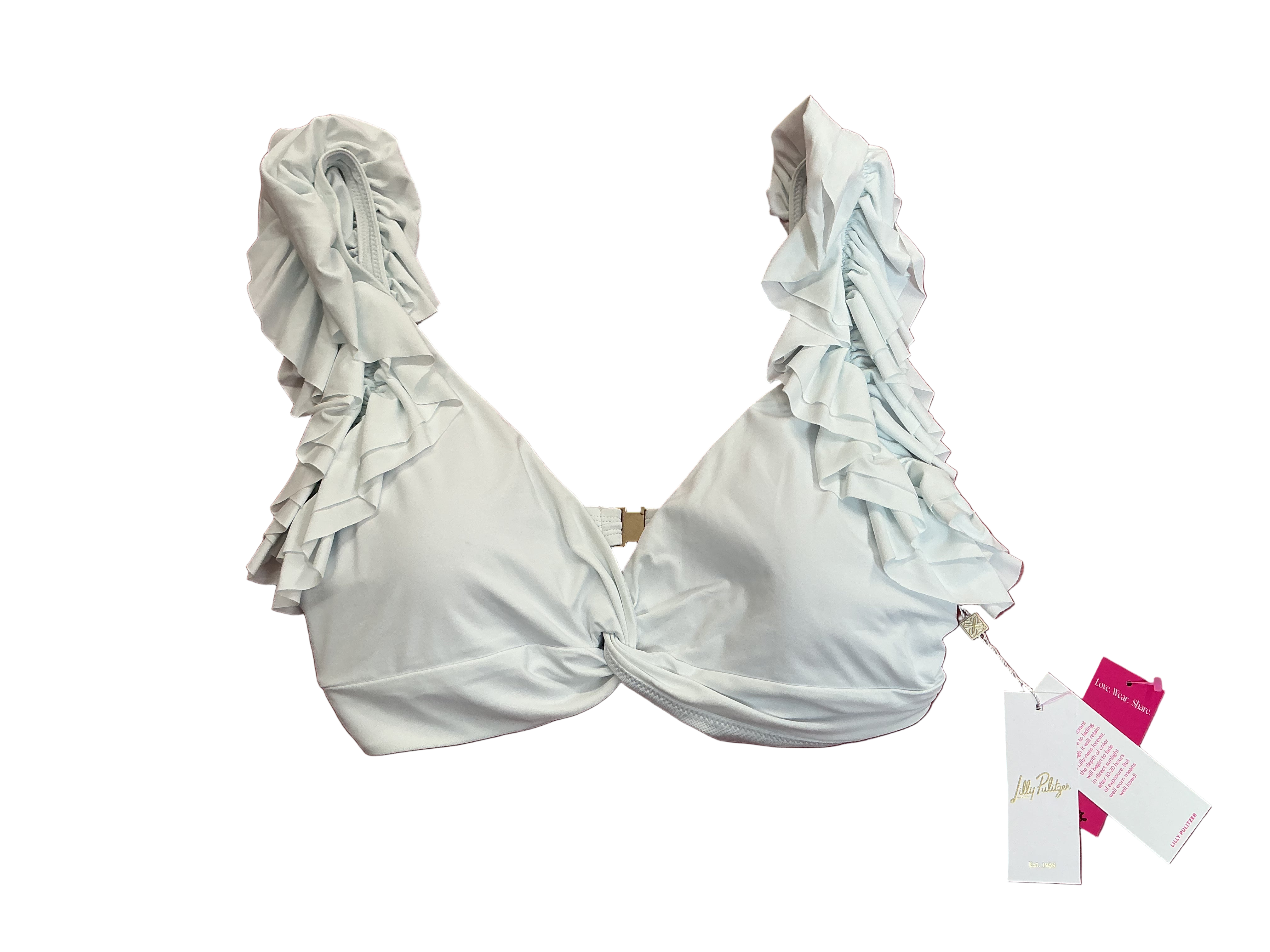 (Copy) Lilly Pulitzer NWT Steviekate Bikini Top Resort White - Size 14