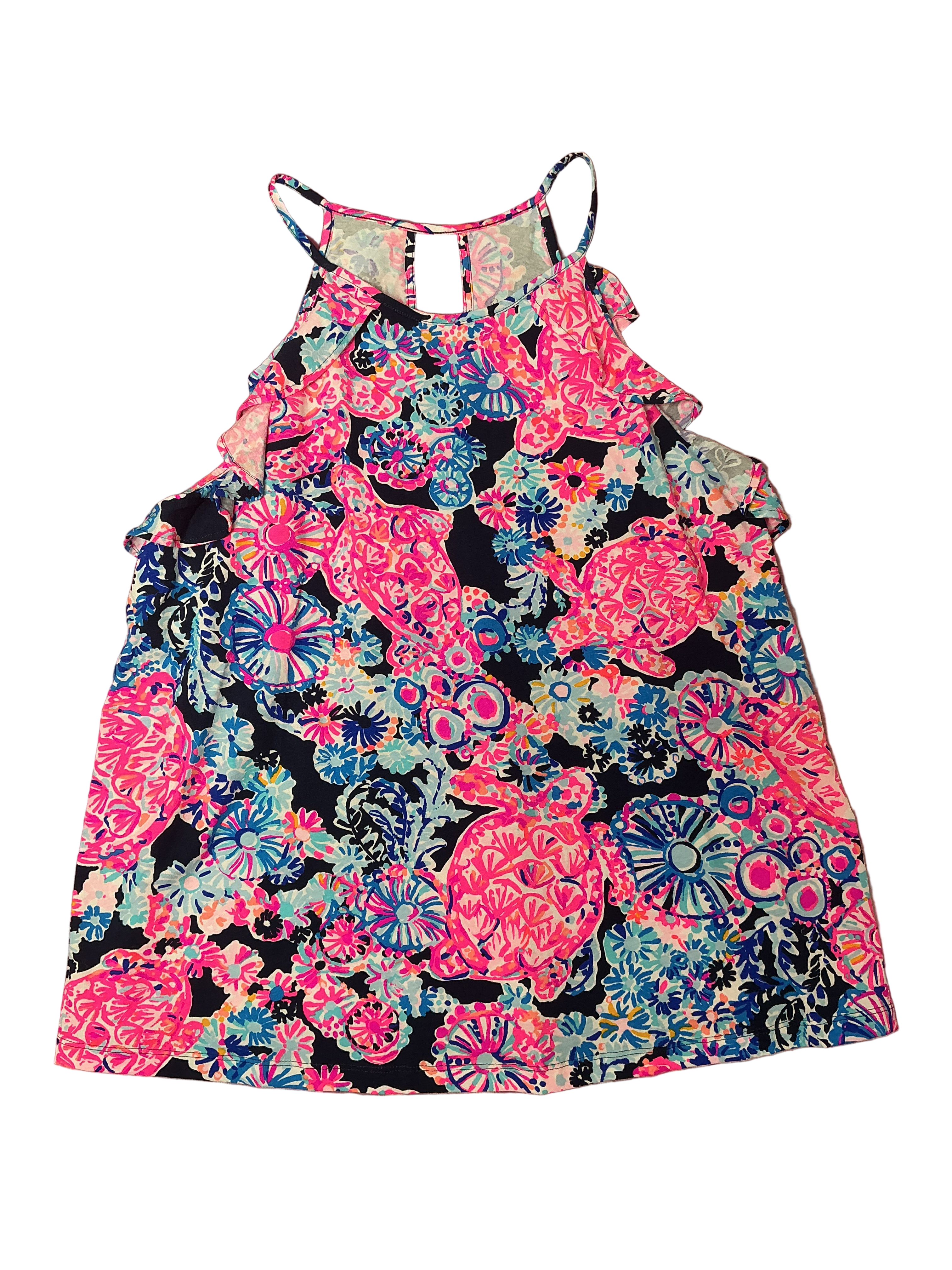 Lilly Pulitzer NWT - Billie Top - High Tide NA In Turtle Amazement - Size XL