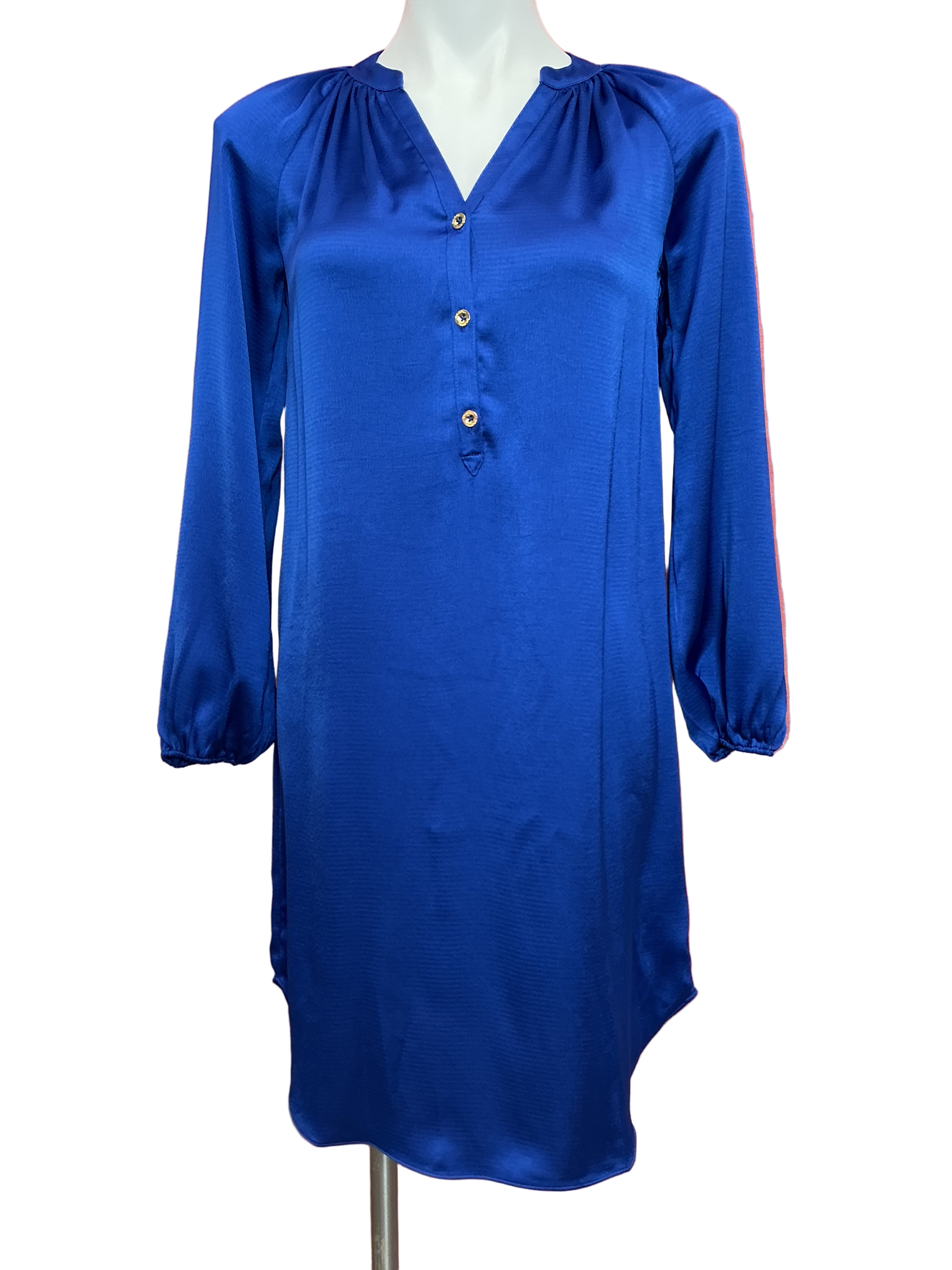 Lilly Pulitzer Saige Long Sleeve Dress - Alba Blue - Size XXS