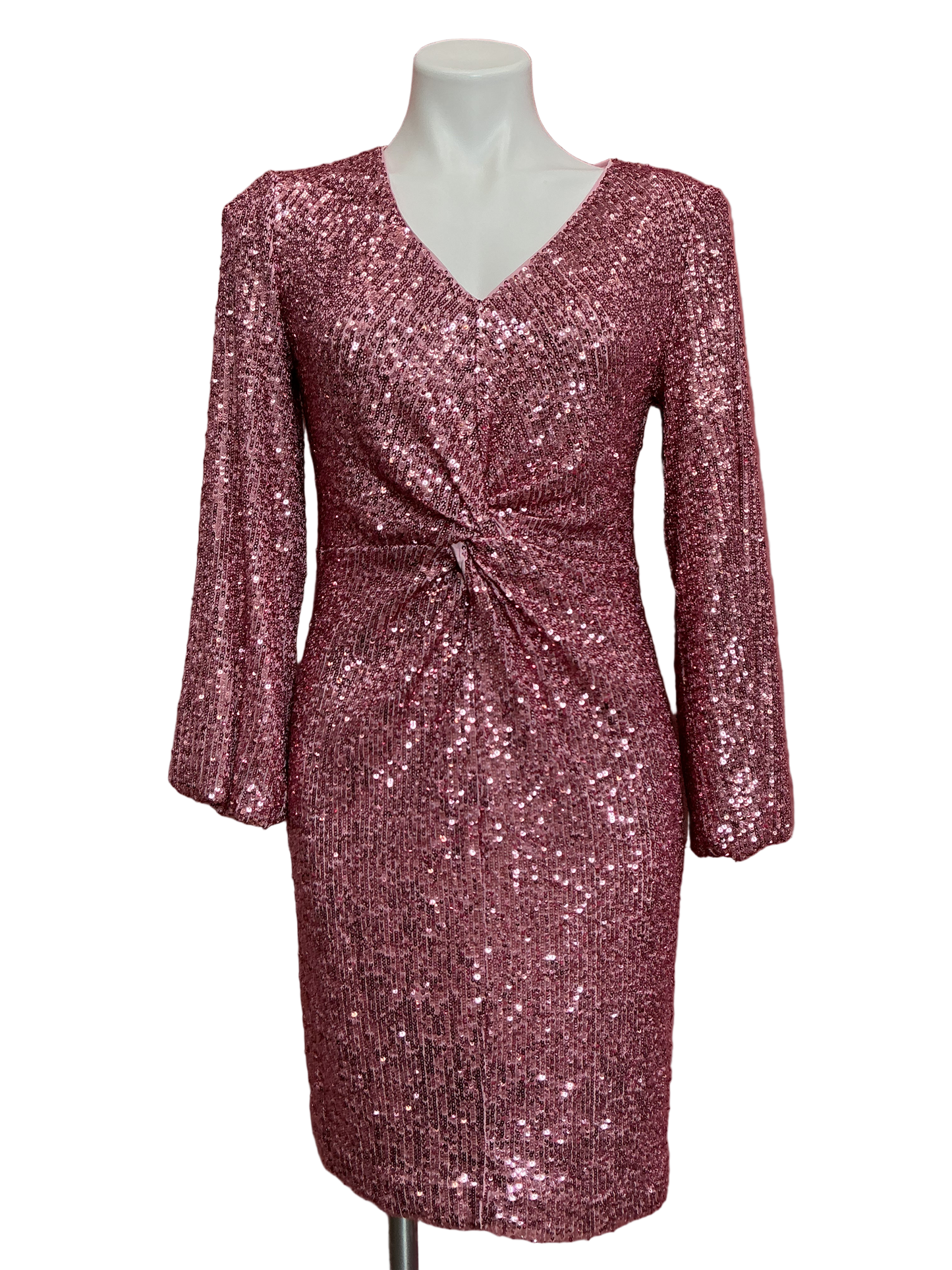 Lilly Pulitzer NWT Estrella Sequin Dress Conch Shell Pink Treasure Box Sequin KN - Size 2