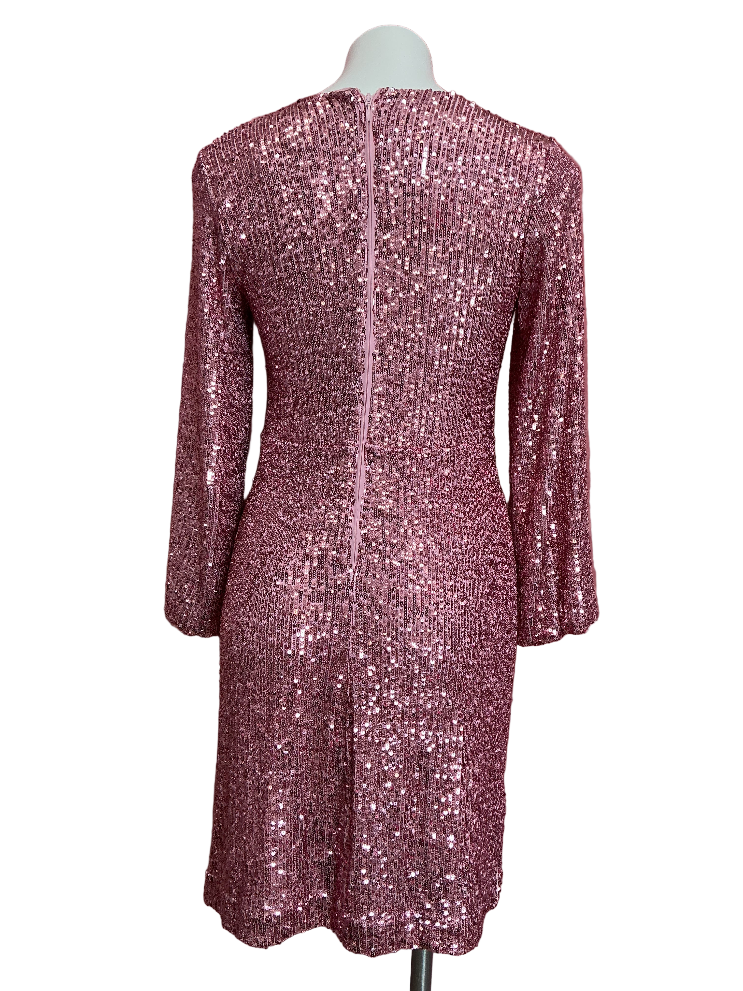Lilly Pulitzer NWT Estrella Sequin Dress Conch Shell Pink Treasure Box Sequin KN - Size 2