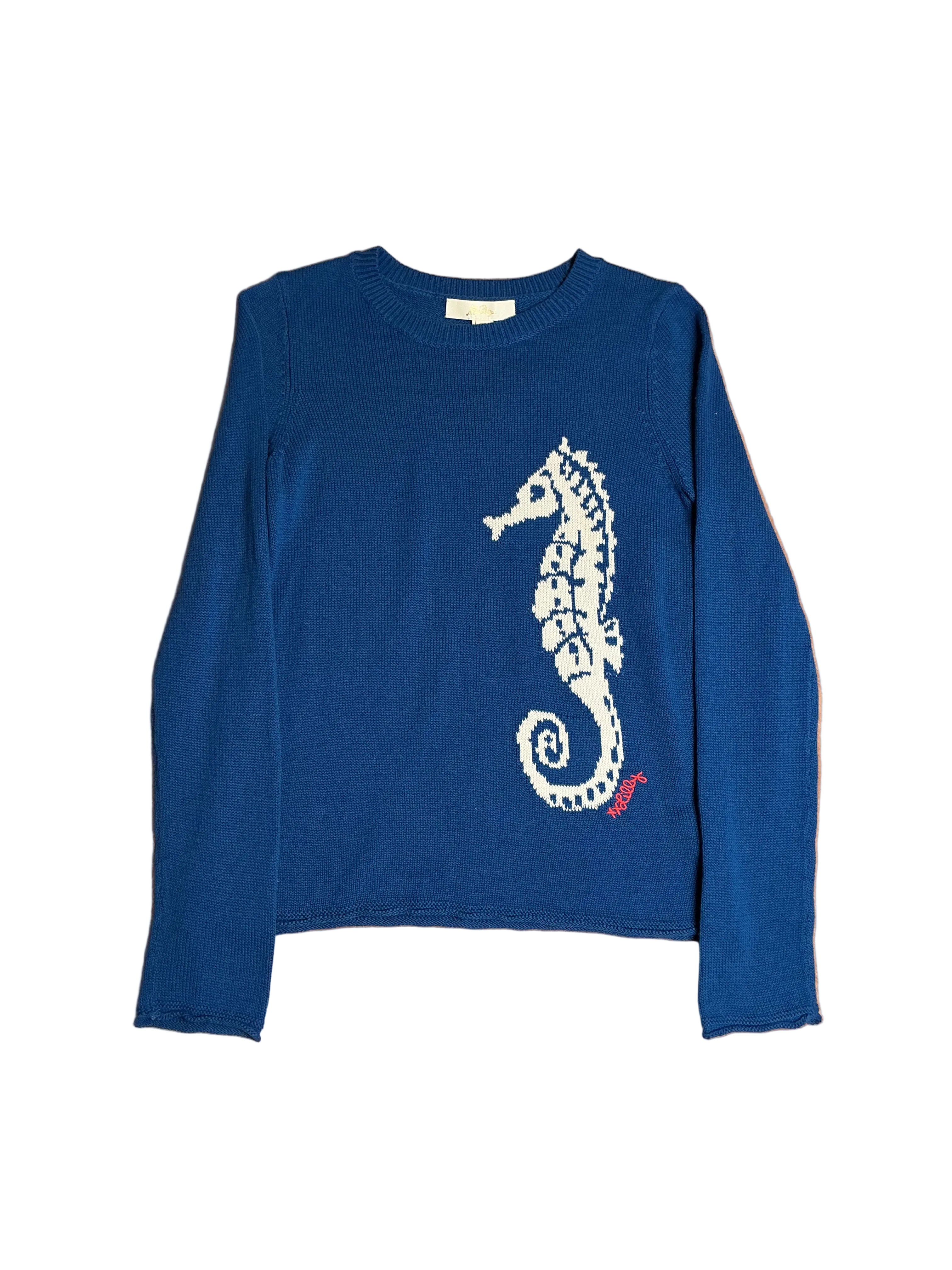Lilly Pulitzer Kellyn Sweater Barton Blue - Size XS