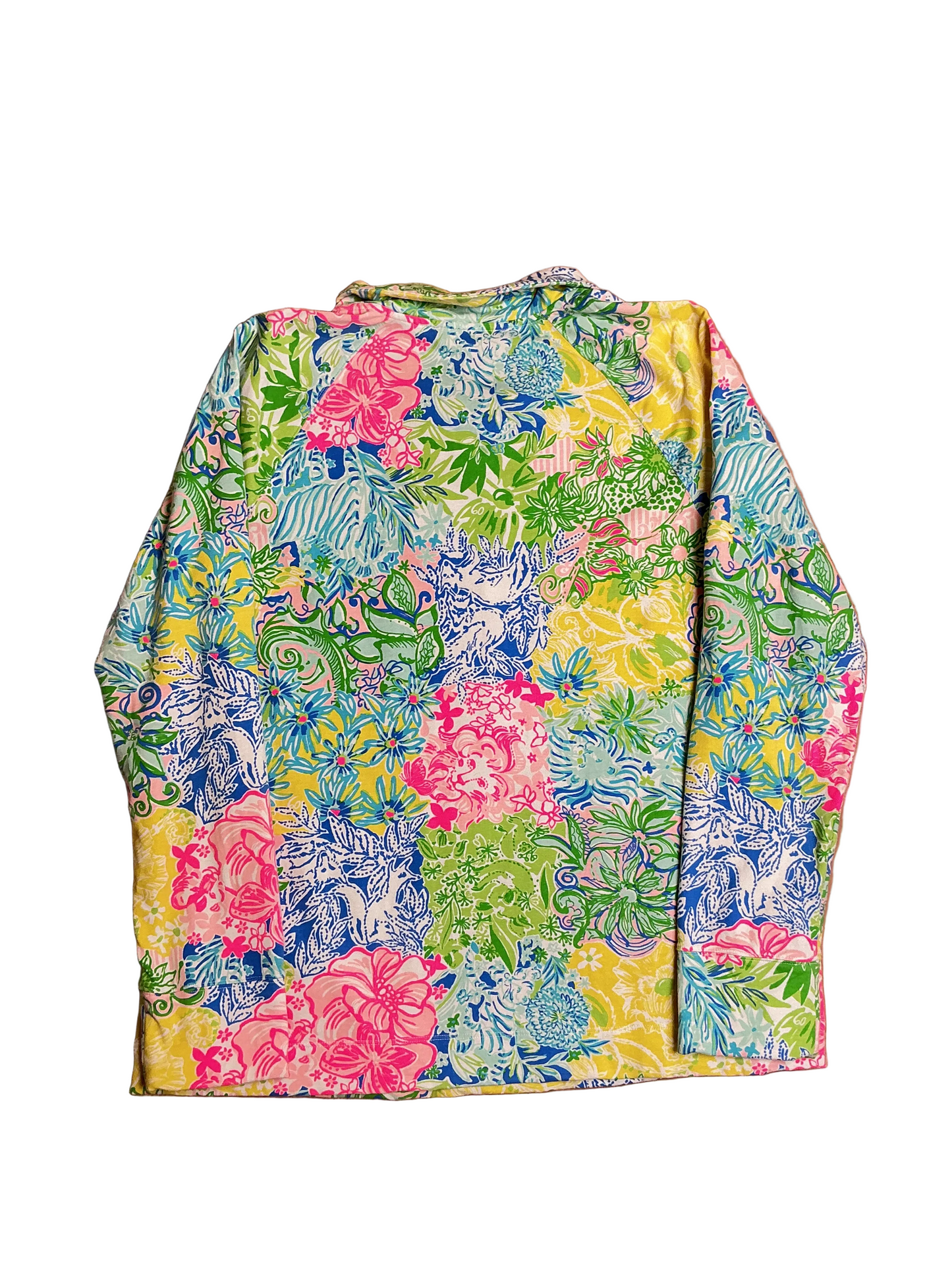 Lilly Pulitzer Popover is likely Multi Cheek to Cheek - Size XL