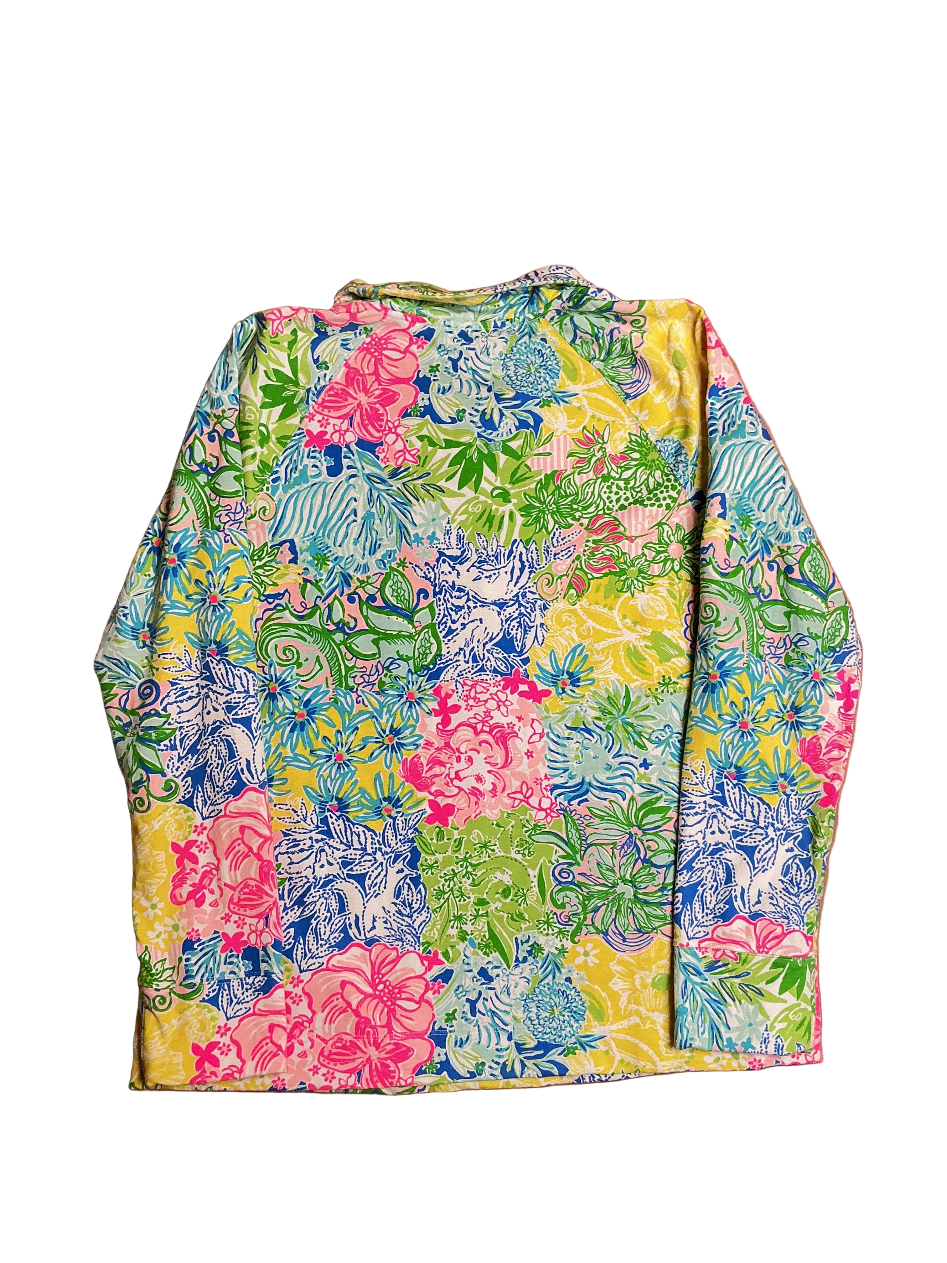 Lilly Pulitzer Popover is likely Multi Cheek to Cheek - Size XL