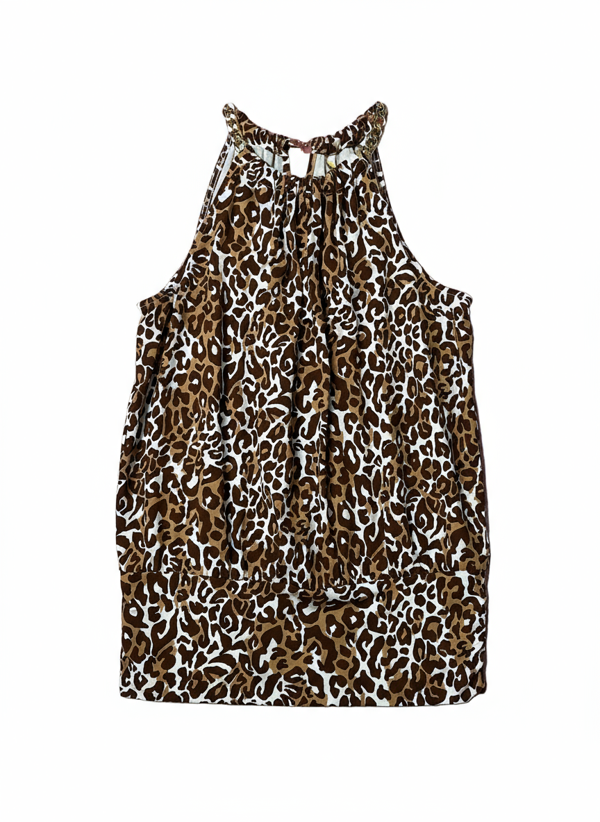 Lilly Pulitzer NWT - Bowen Halter Top - Chocolate My Favorite Print - Size S