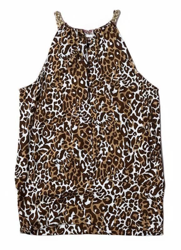 Lilly Pulitzer NWT - Bowen Halter Top - Chocolate My Favorite Print - Size S