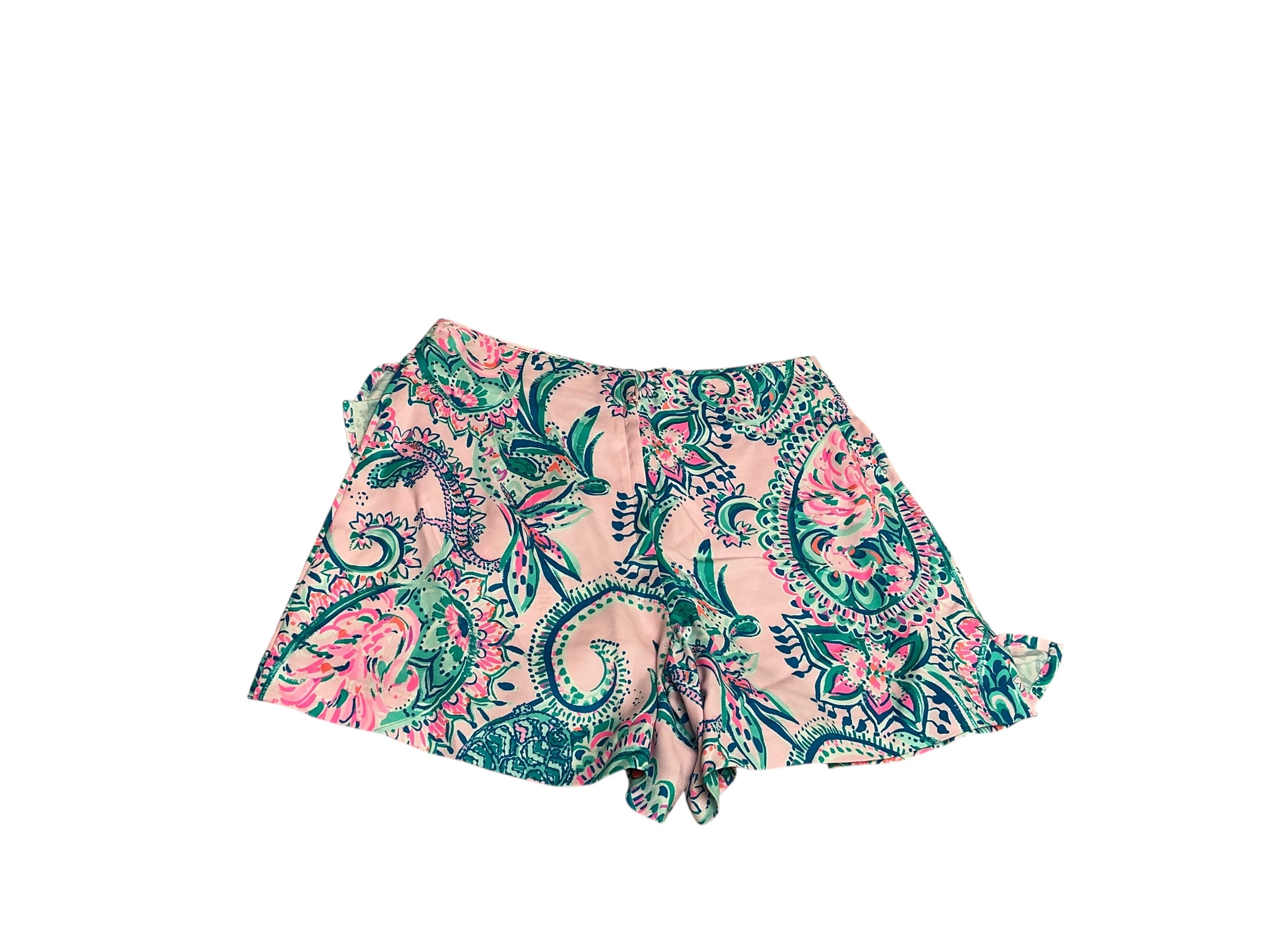 Lilly Pulitzer NWT Faye Skort Pink Tropics Tint Tangerine Dream Size 2