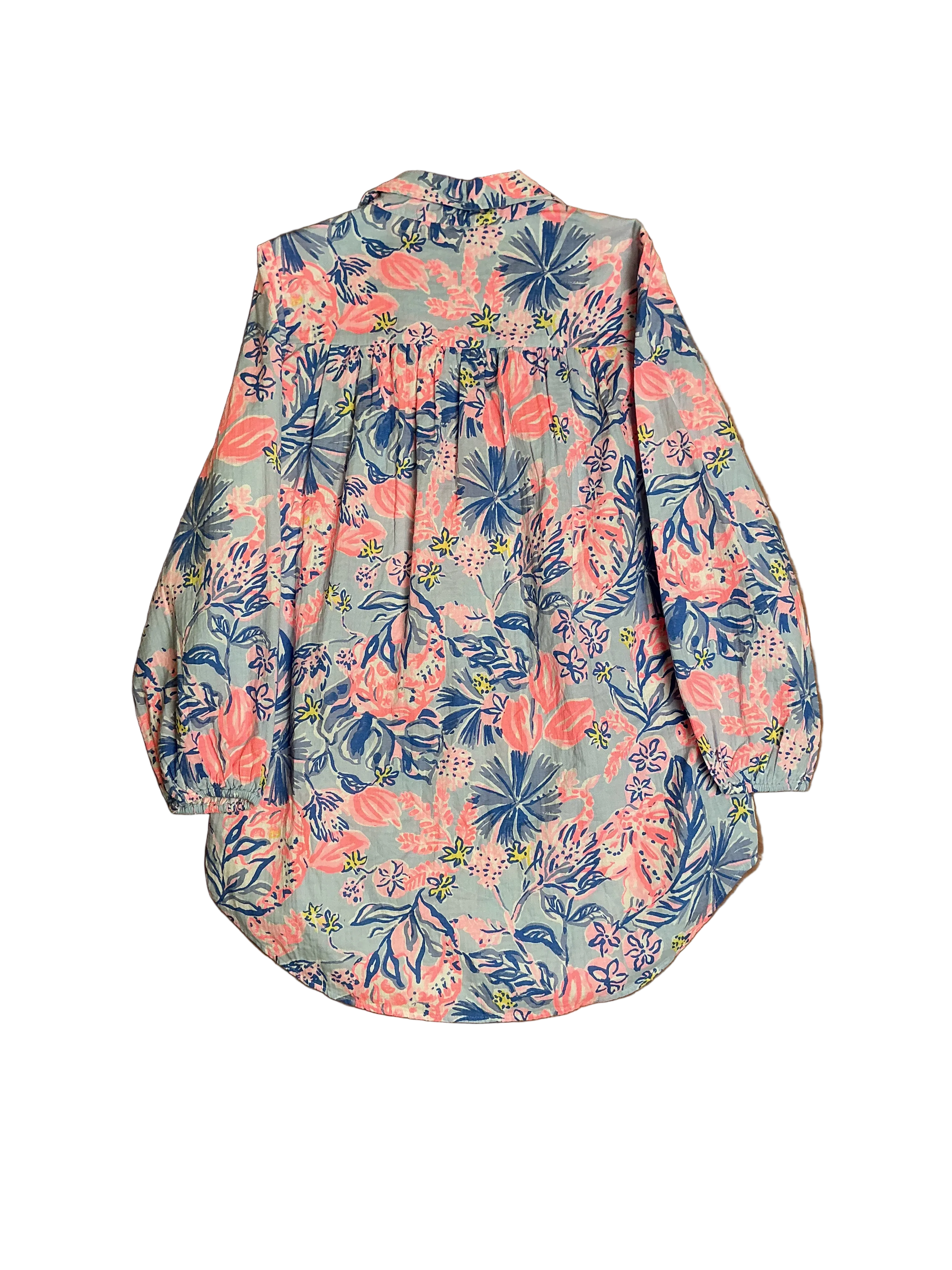 Lilly Pulitzer NWT Kique Long Sleeve Cove Multi Elephant Splash - Size XXS