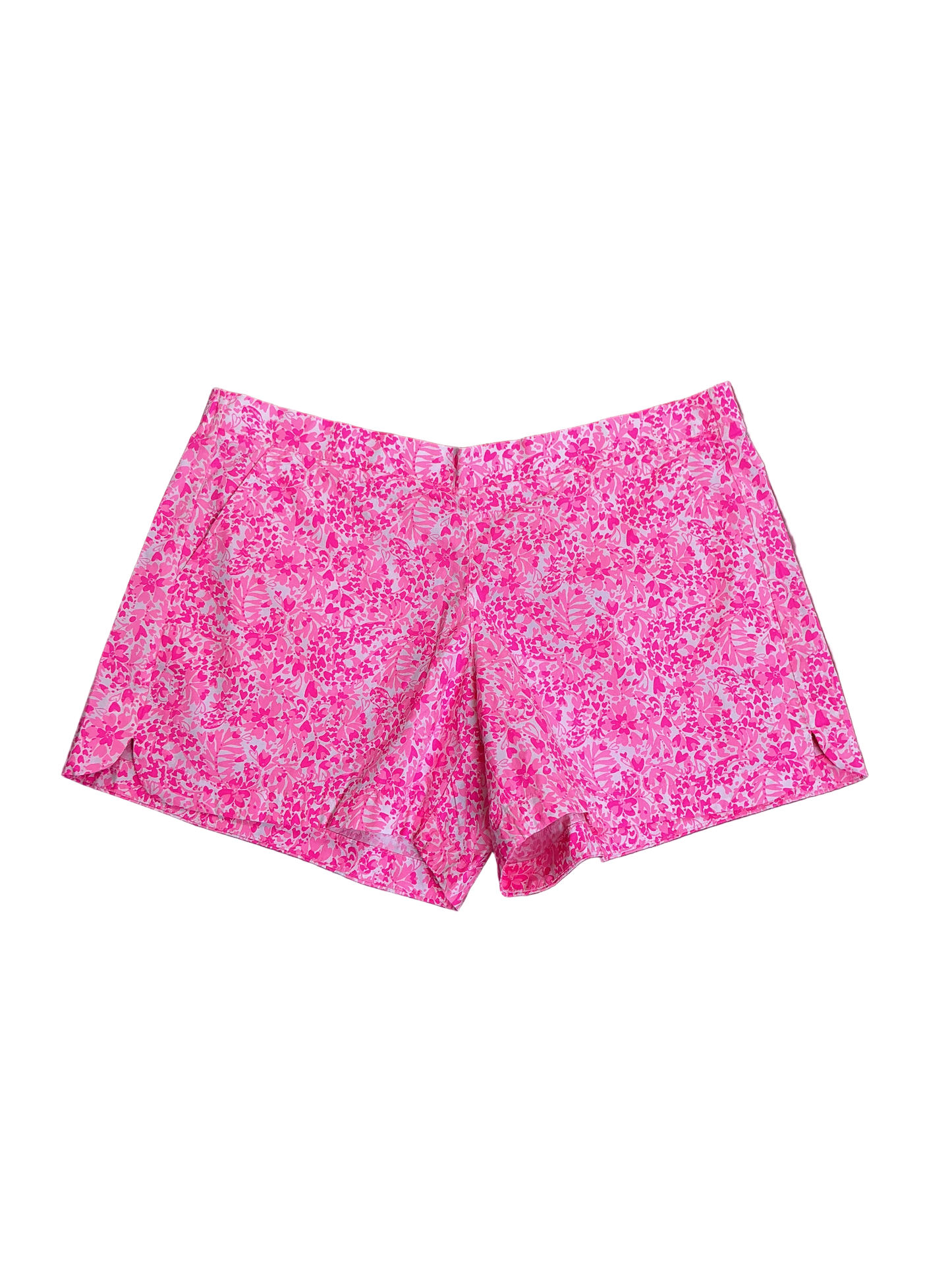 Lilly Pulitzer NWT Ocean View Short Pink Shandy Invest A Gator - Size L