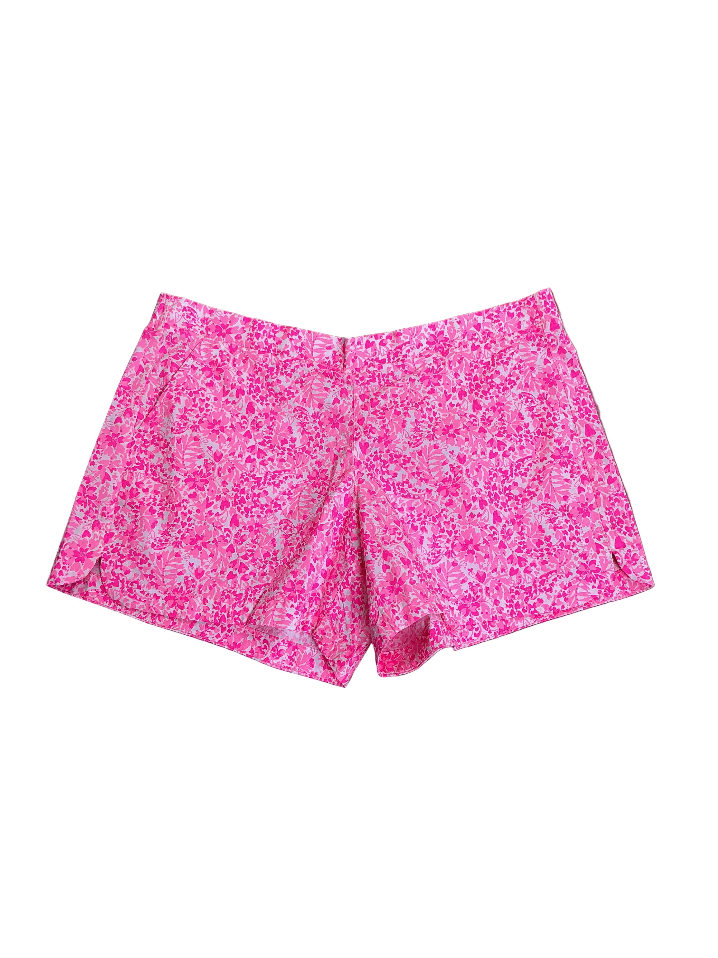 Lilly Pulitzer NWT Ocean View Short Pink Shandy Invest A Gator - Size L
