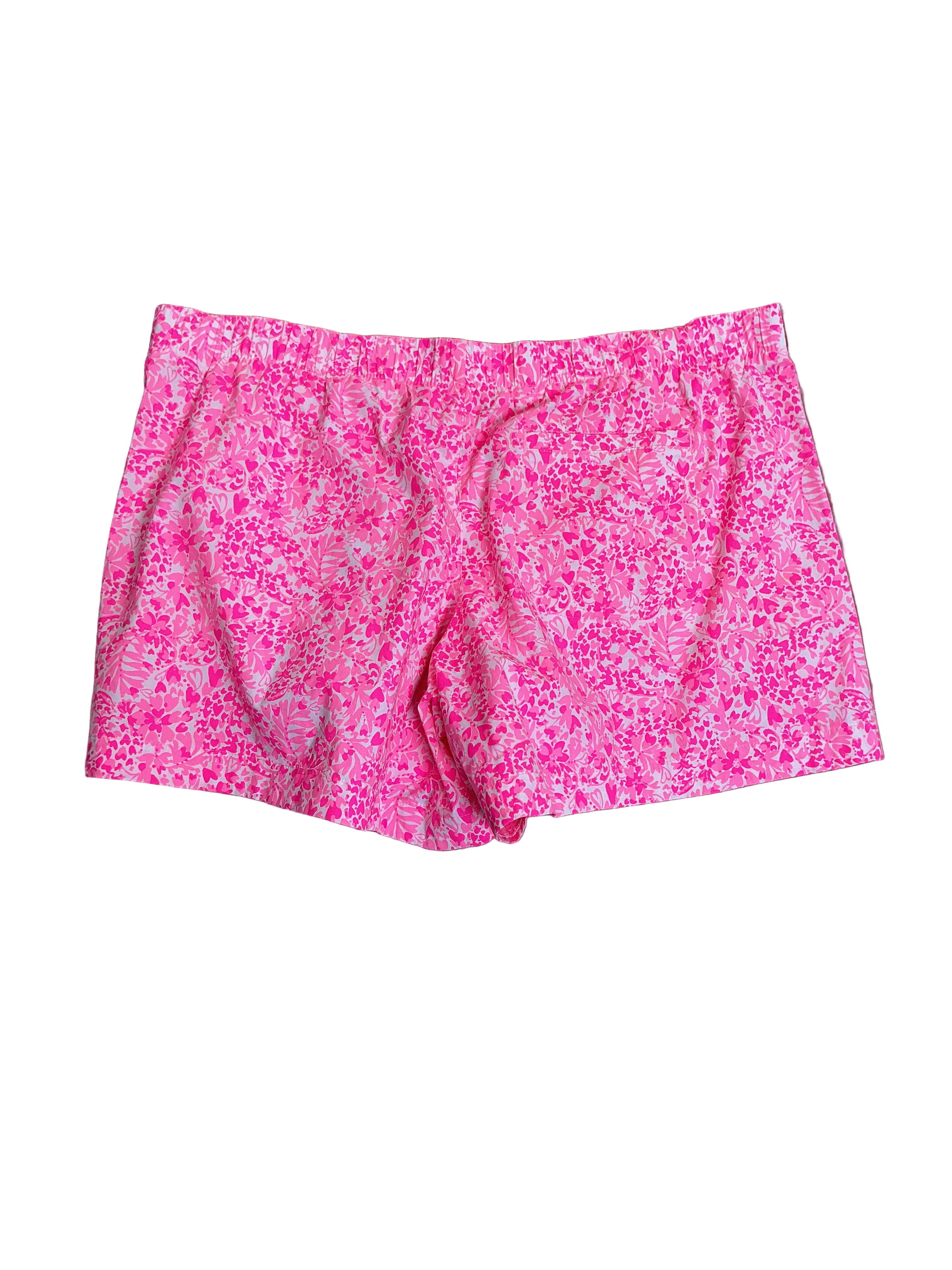 Lilly Pulitzer NWT Ocean View Short Pink Shandy Invest A Gator - Size L