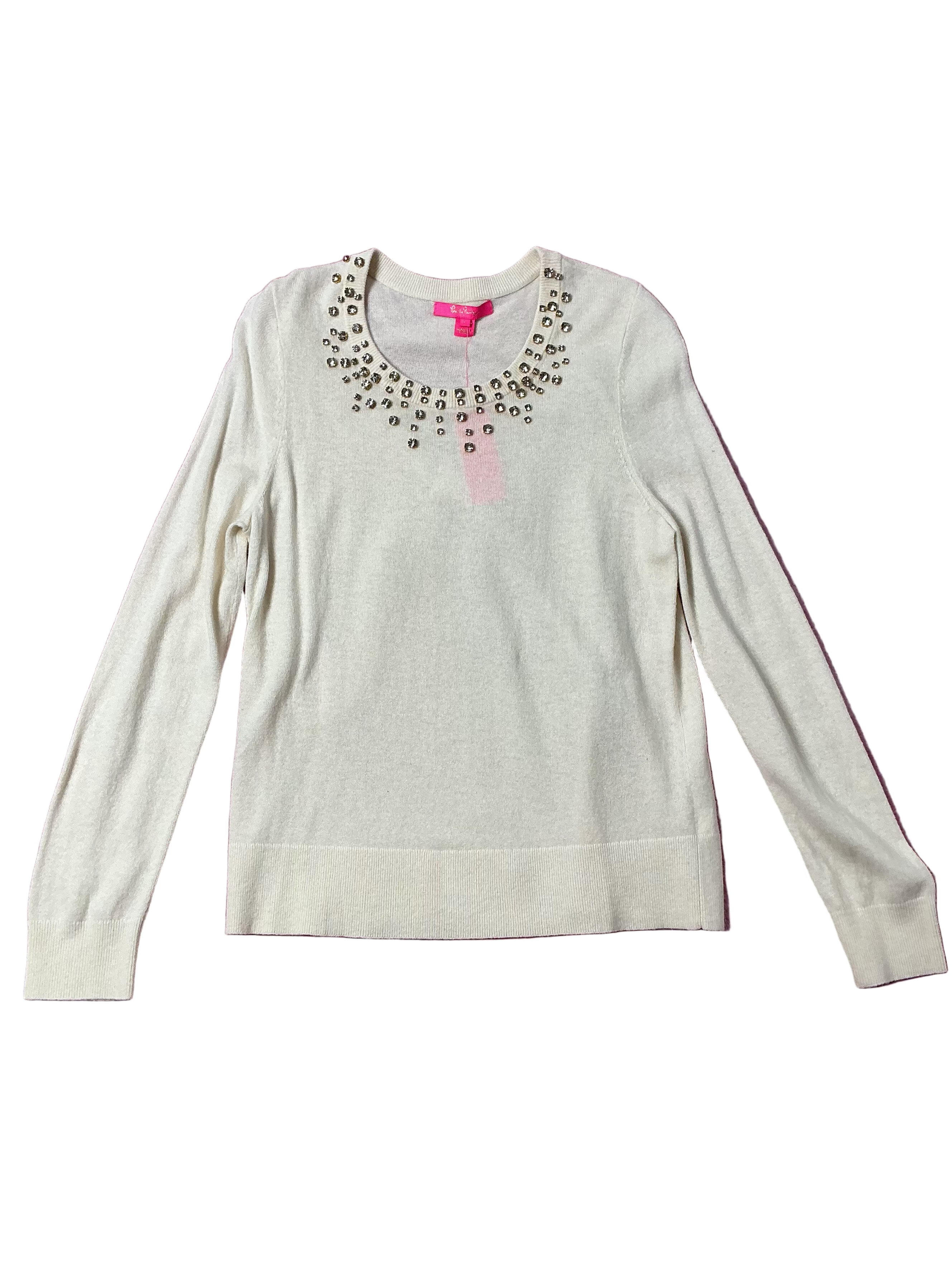 Lilly Pulitzer NWT - Odetta Sweater - Coconut - Size L