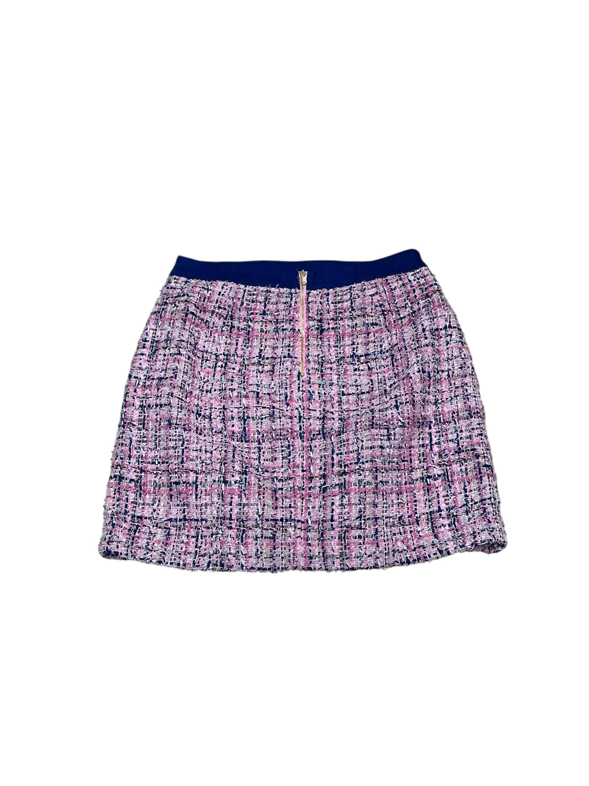 Lilly Pulitzer NWT Jennifer Boucle Mini Skirt Confetti Pink Eyelash Texture Boucle - Size 4