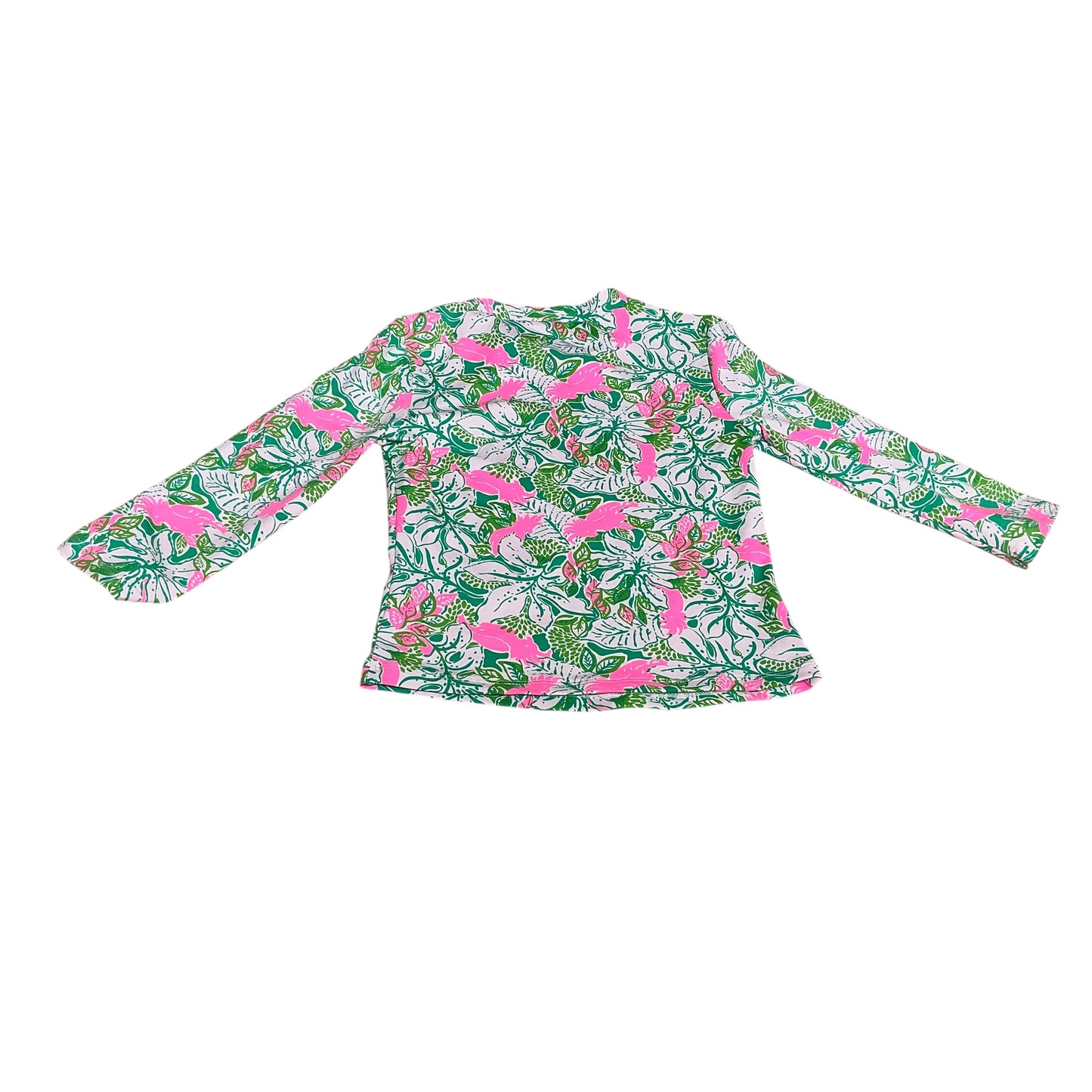 Lilly Pulitzer Girls Bobby Rashguard Top Just Wing It Size 6