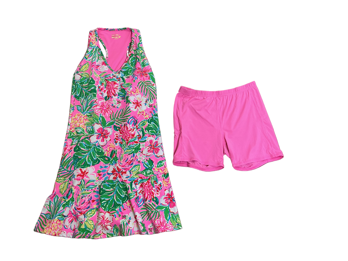 Lilly Pulitzer Active Dress & Shorts - Size M