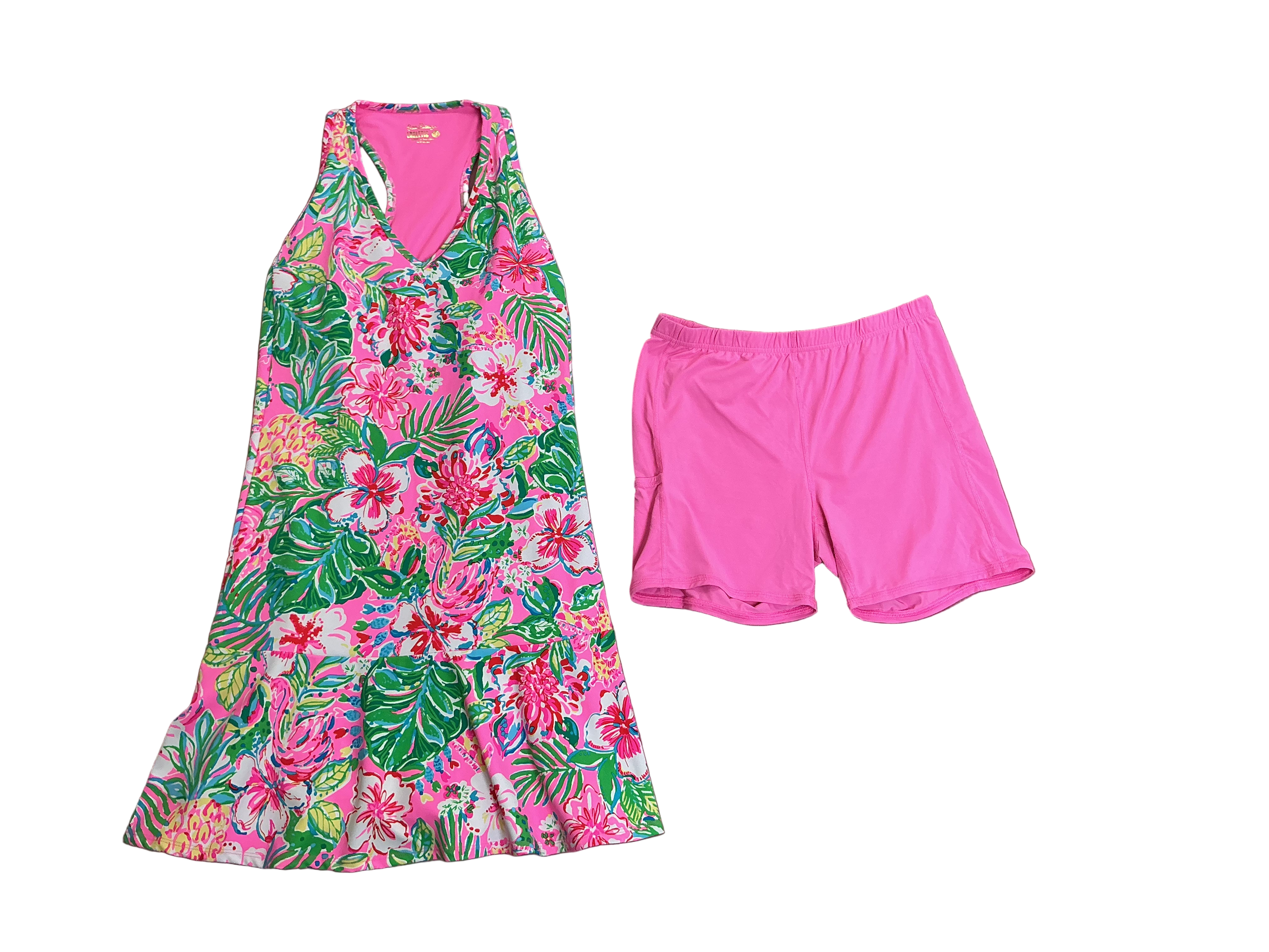 Lilly Pulitzer Active Dress & Shorts - Size M