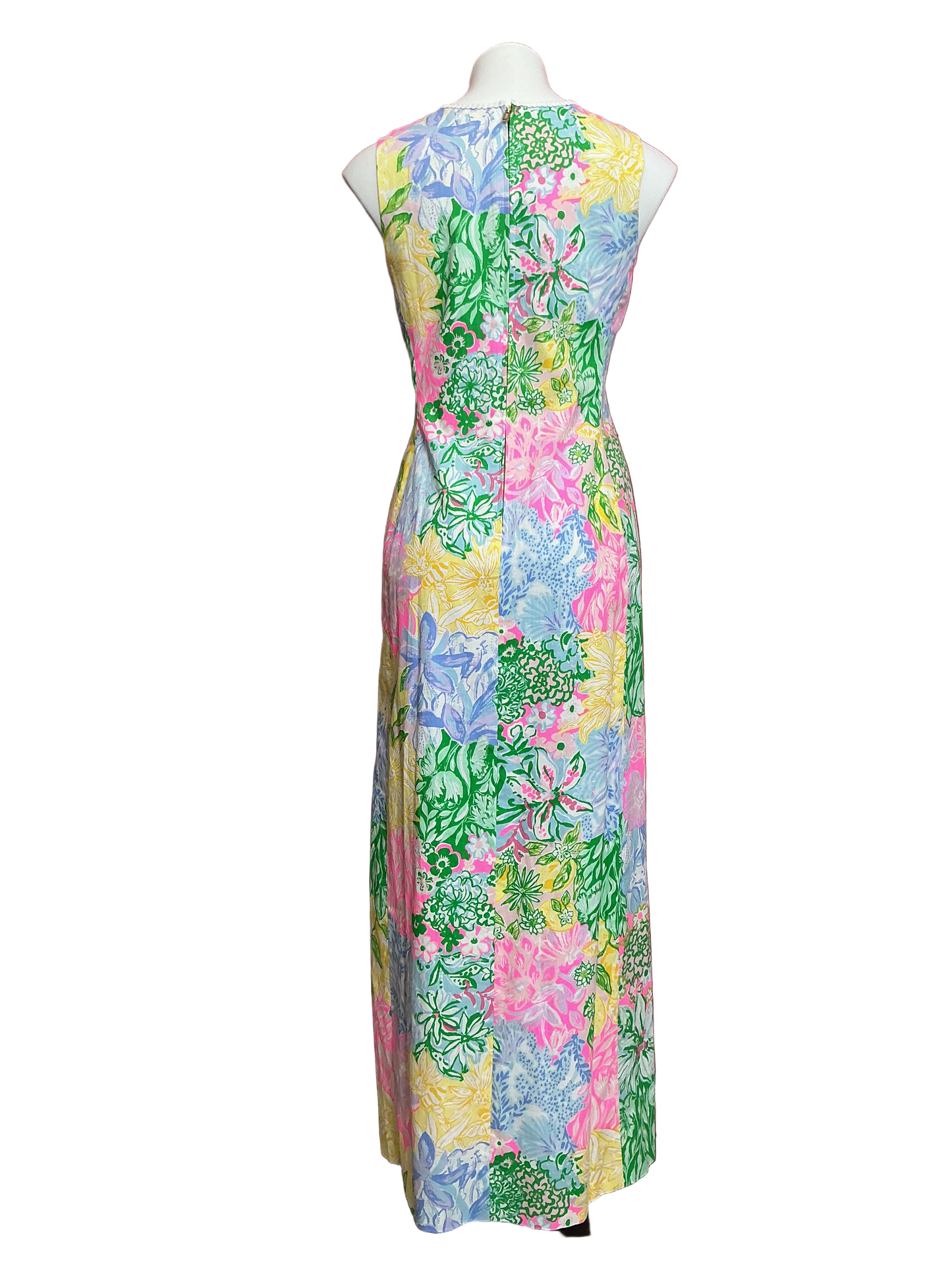 Lilly Pulitzer NWT Sarabeth Stretch Maxi Multi Multi Bright Delight Patch - Size 2