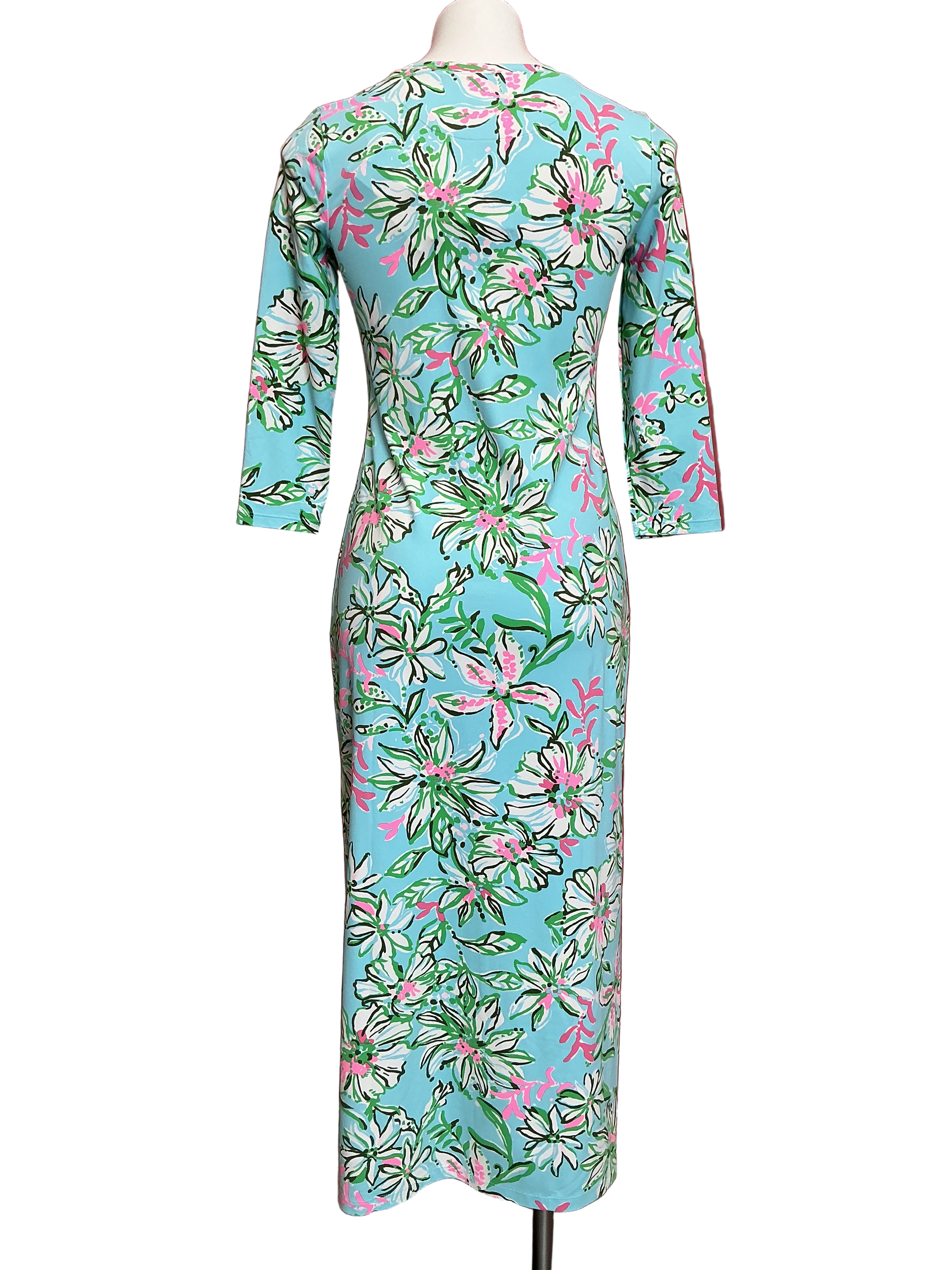 Lilly Pulitzer NWT Deena UPF 50+ Dress Multi Sun Of A Bun - Size XS