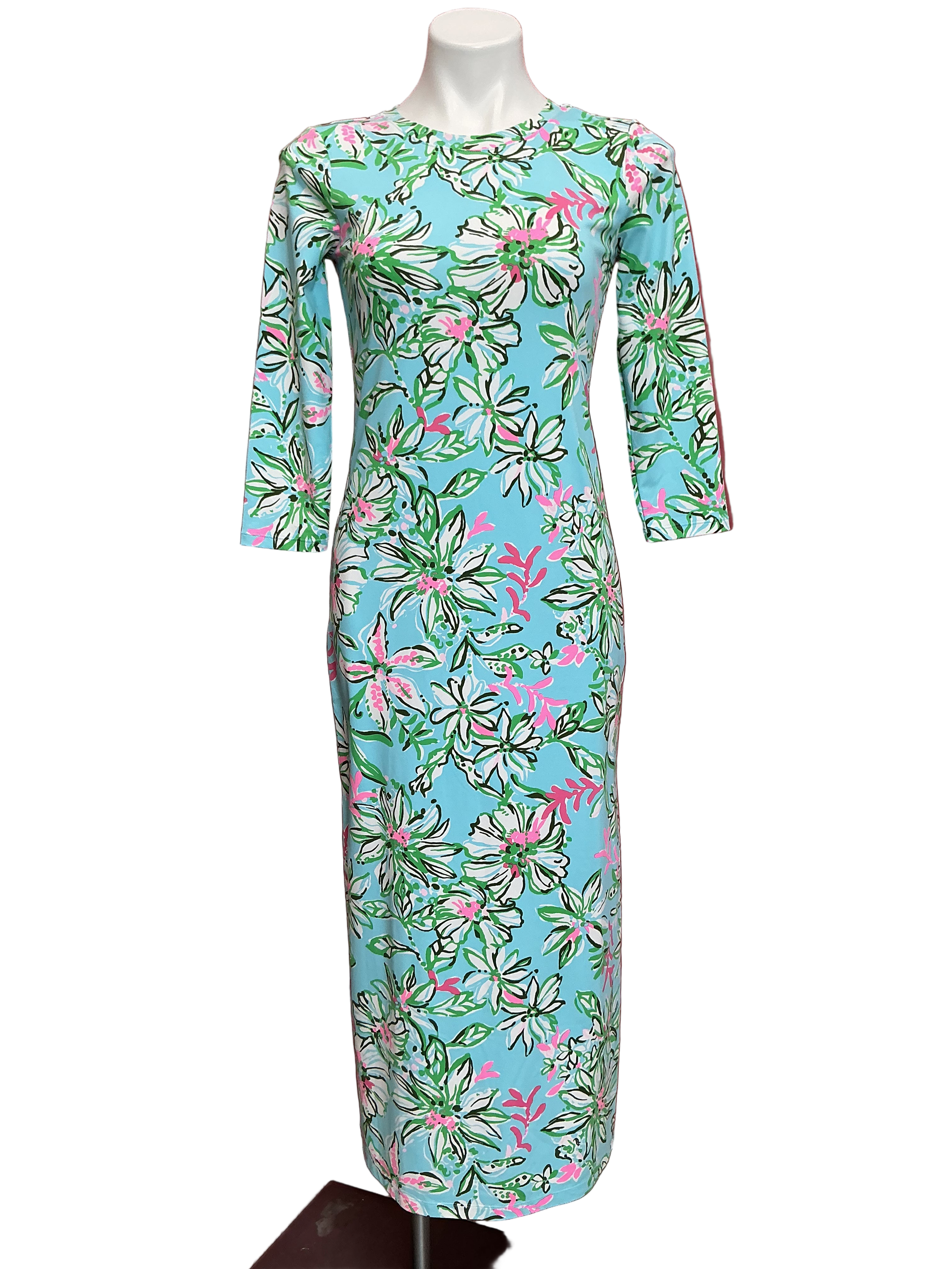 Lilly Pulitzer NWT Deena UPF 50+ Dress Multi Sun Of A Bun - Size XS