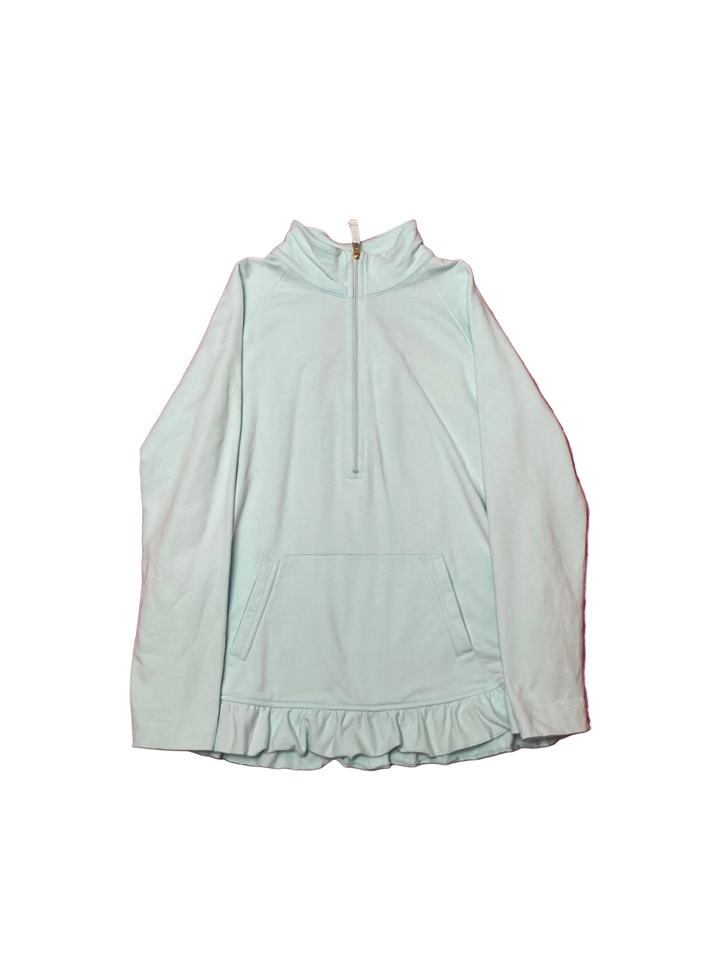 Lilly Pulitzer Girls UPF 50+ Mini Killian Popover - Light Blue - Size XL