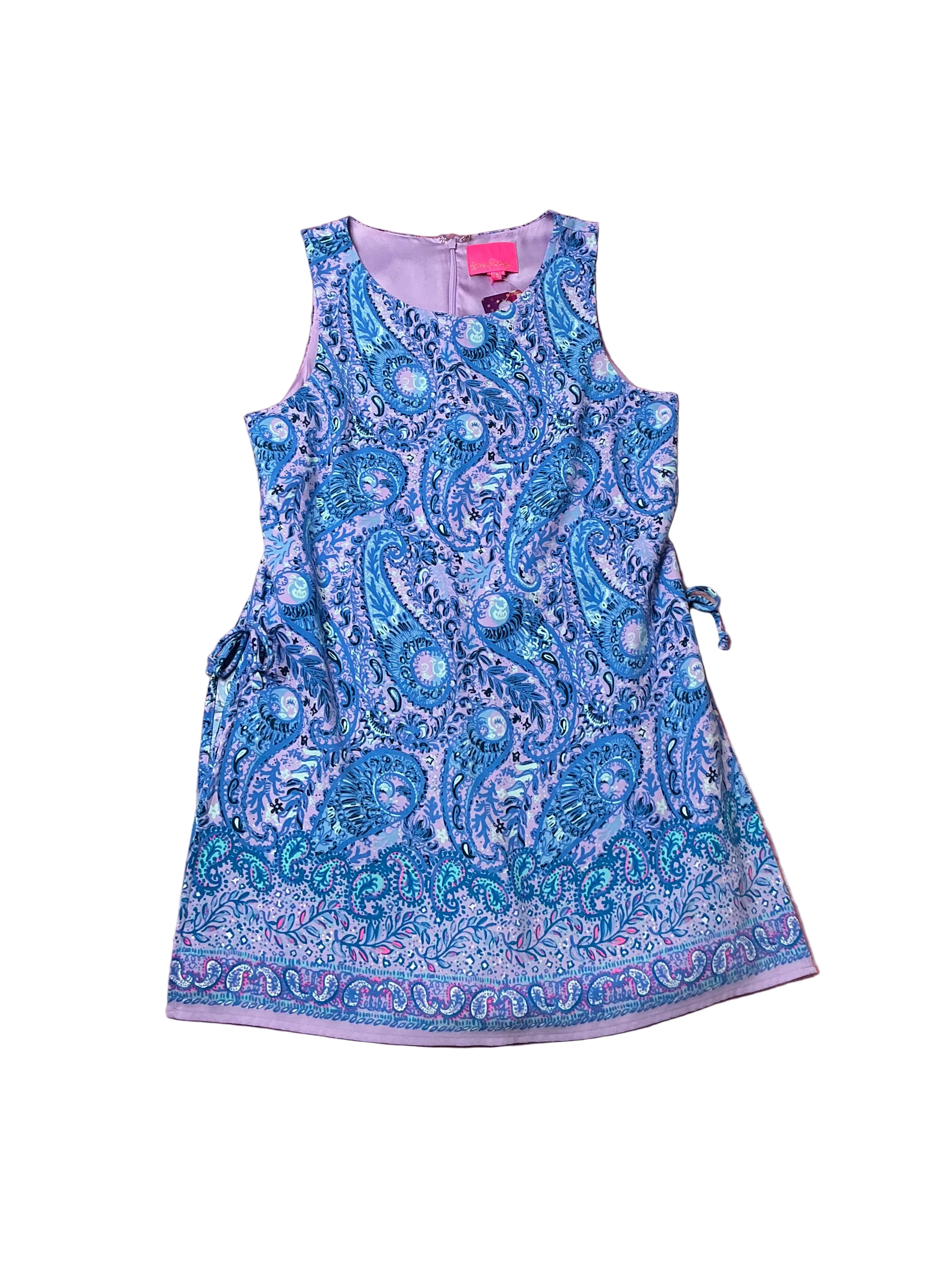 Lilly Pulitzer Donna Romper - Hello Sunshine Purple Iris Paisley - Size 10