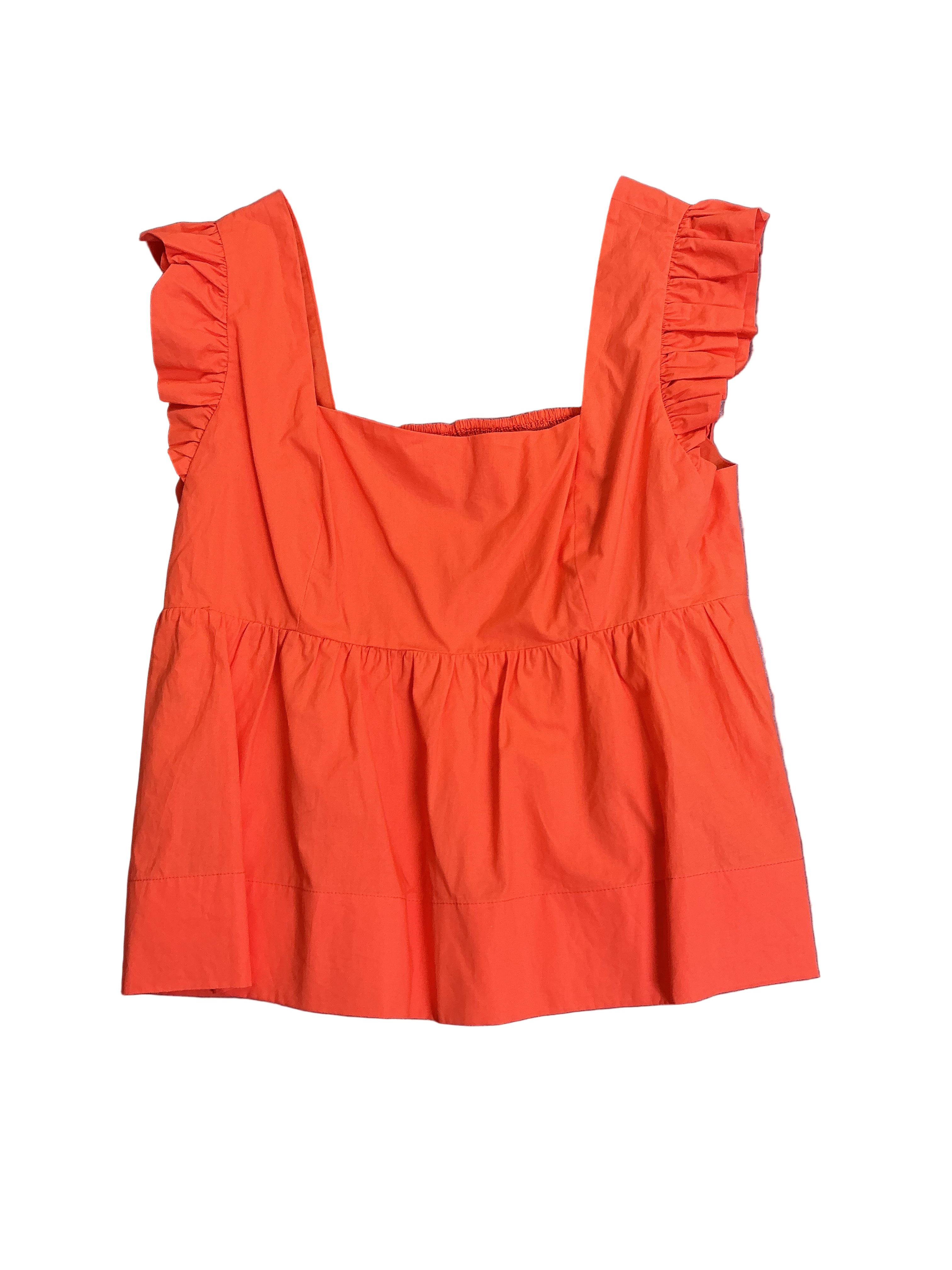 Lilly Pulitzer NWT Tiana Babydoll Cotton Top Flamingo Feather - Size 14